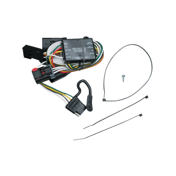 1996-2000 Dodge Caravan Draw-tite Class 3 Trailer Hitch, 2 Inch Square Receiver Bundle w/ Plug-n-Play T-One Wiring Harness