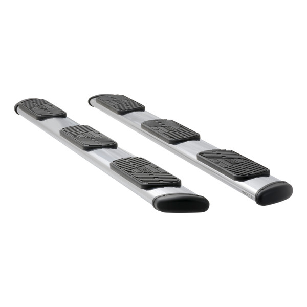LUVERNE Regal 7 Polished Stainless 125" Oval Side Steps (No Brackets) 477125 - Luverne