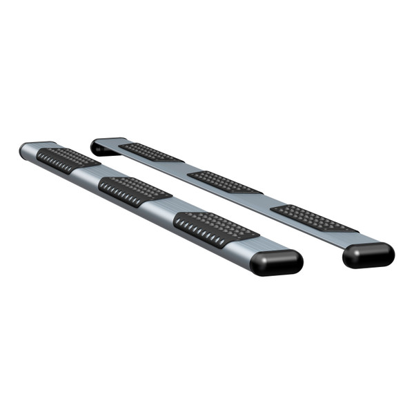 LUVERNE O-Mega II 6" x 98" Silver Aluminum Side Steps (No Brackets) 583098 - Luverne