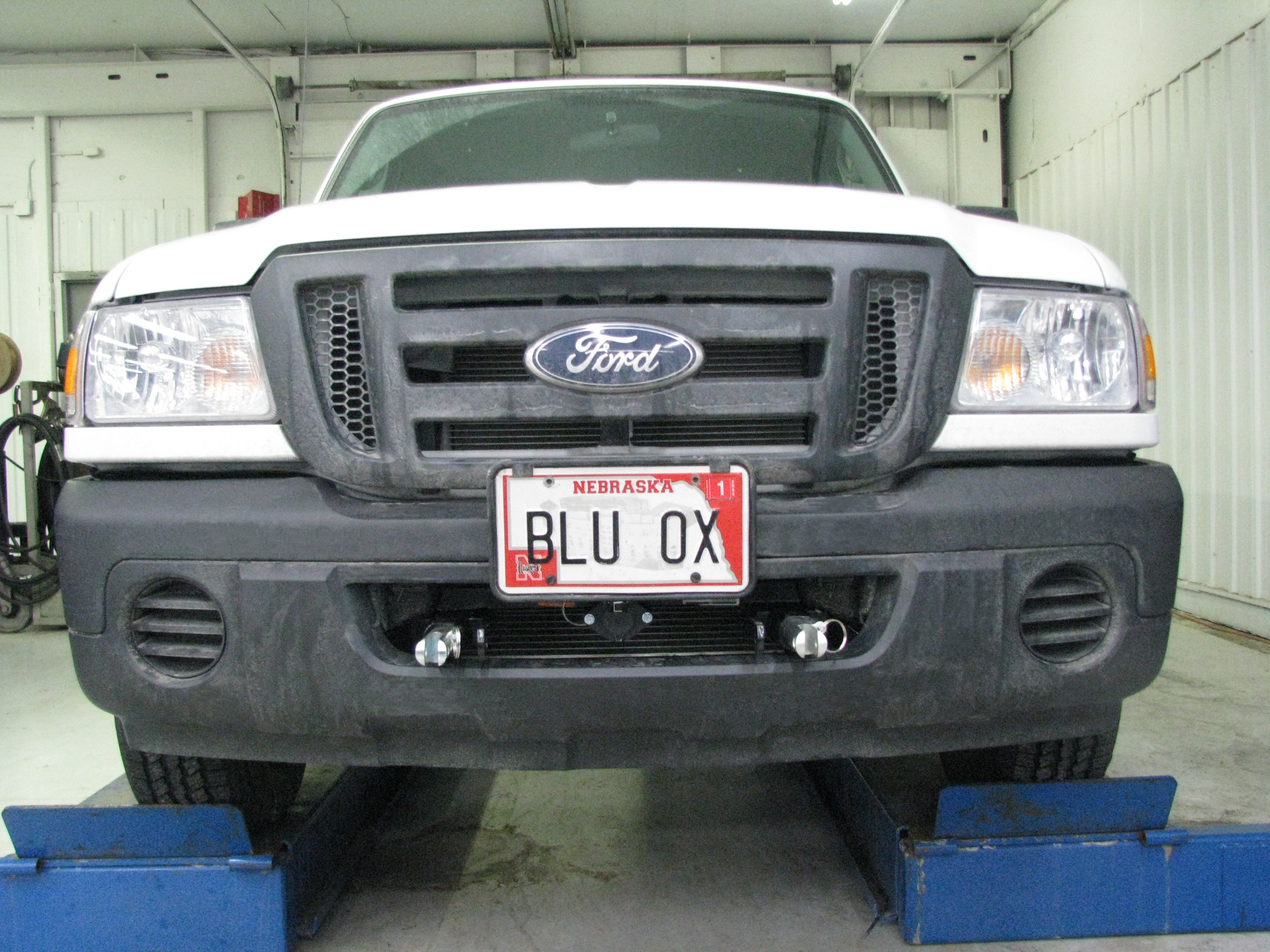 BlueOx Tow Bar Base Plate, Front Mount, RV Flat Towing for Select, FORD RANGER 2WD thumbnail 1