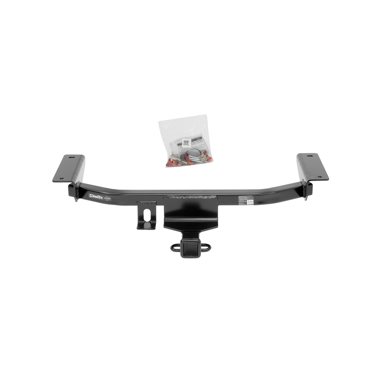 2016-2017 Mazda CX-9 Draw-tite Class 3 Trailer Hitch, 2 Inch Square Receiver Bundle w/ Plug-n-Play T-One Wiring Harness thumbnail 7