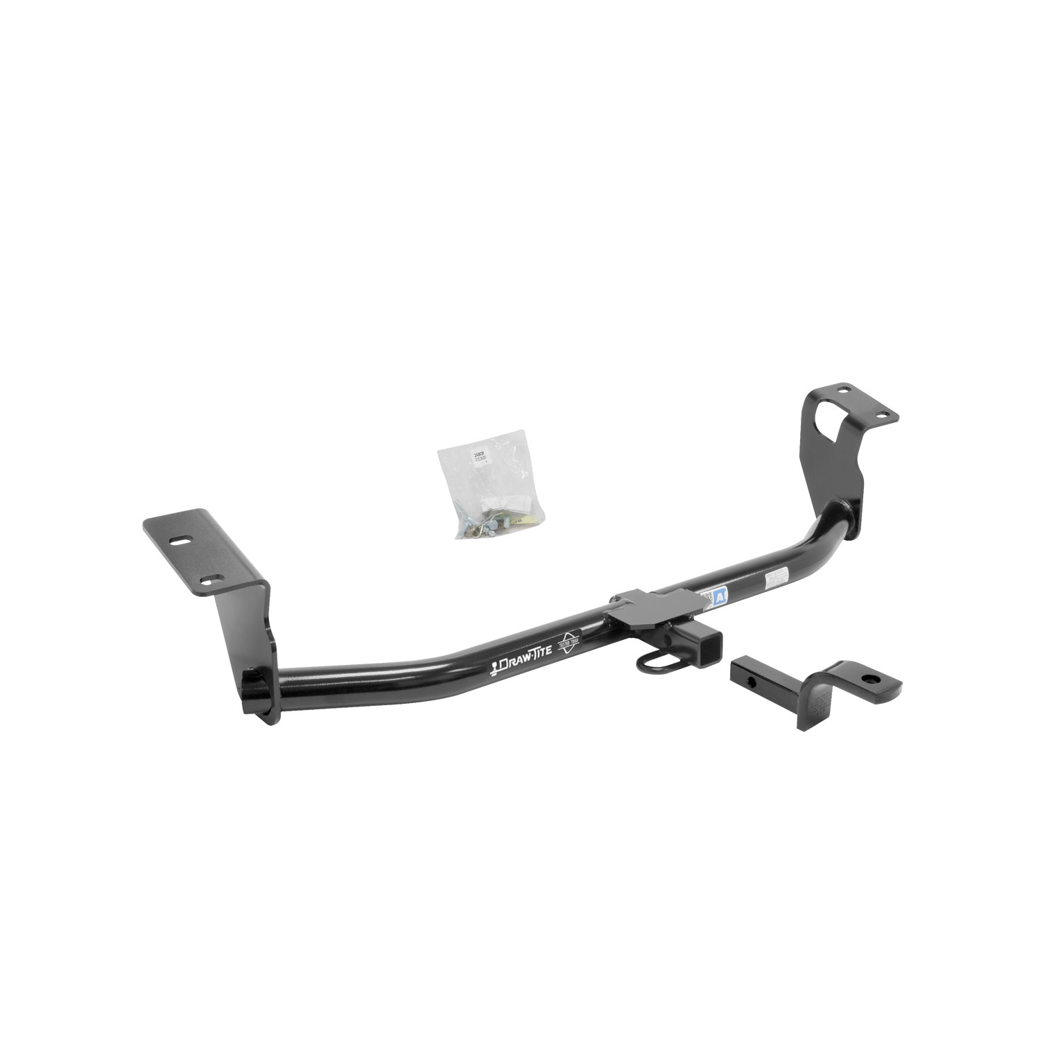 2009-2013 Toyota Corolla Draw-tite Class 1 Trailer Hitch, 1-1/4 Inch Square Receiver Bundle w/ Plug-n-Play T-One Wiring Harness thumbnail 9