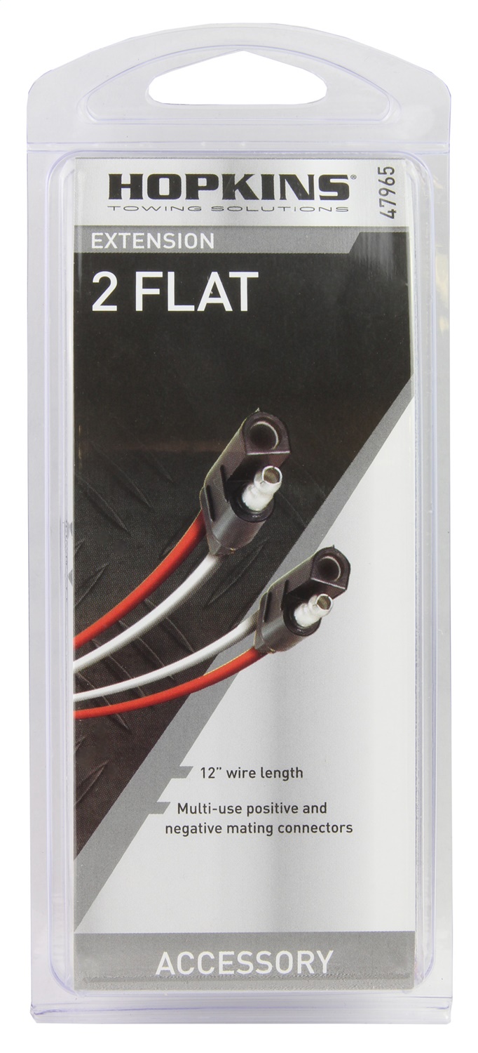 Hopkins 2-Pole Flat Connector Set 47965 thumbnail 3