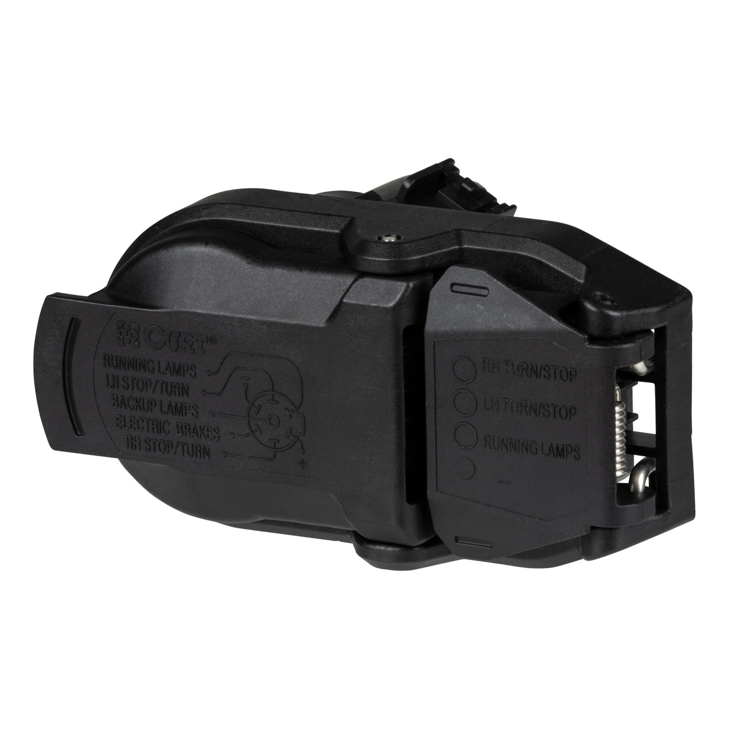 CURT 57020 OEM Replacement Dual-Output Vehicle-Side 7-Pin, 4-Pin