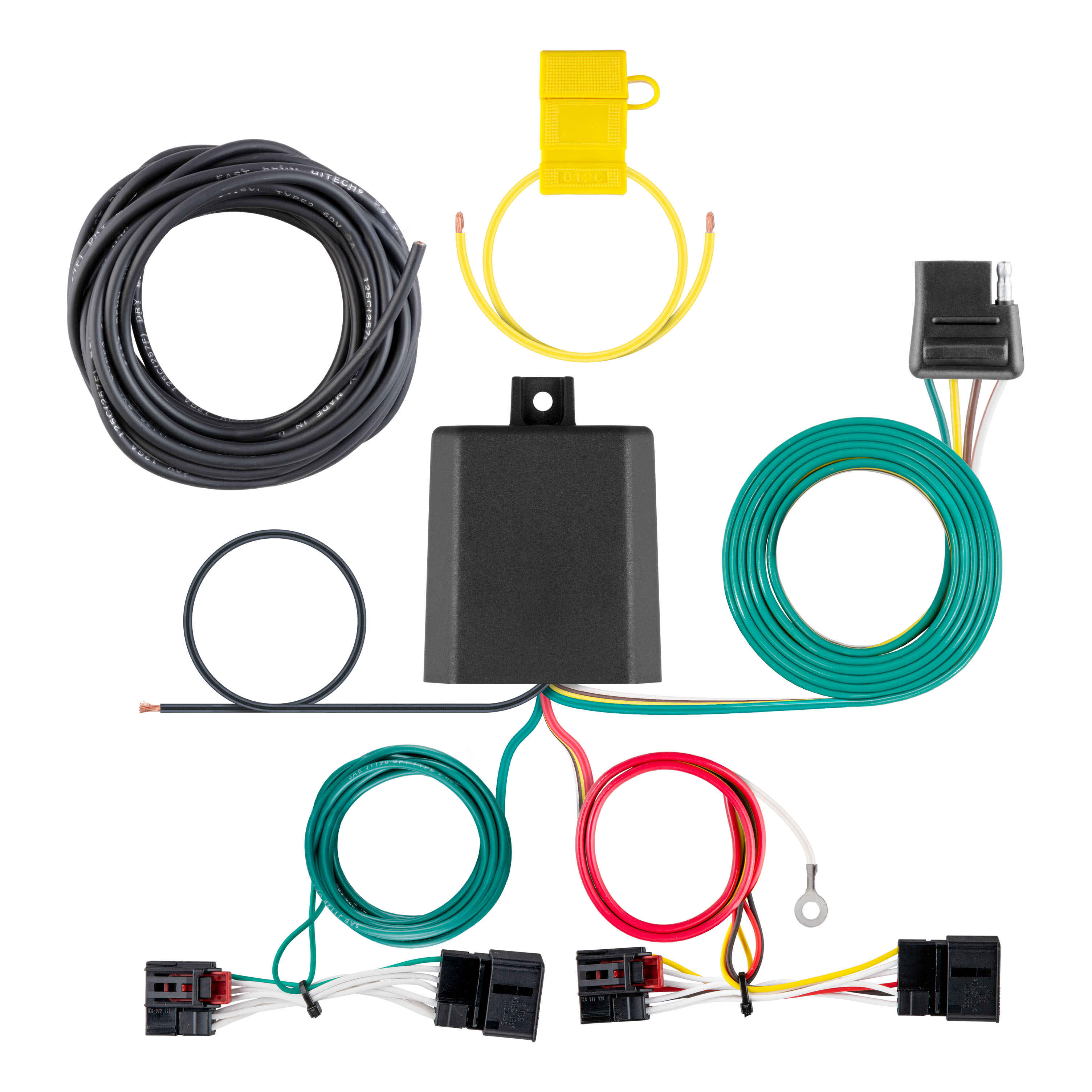CURT 56464 Vehicle-Side Custom 4-Pin Trailer Wiring Harness, Fits Select Volkswagen Atlas thumbnail 0