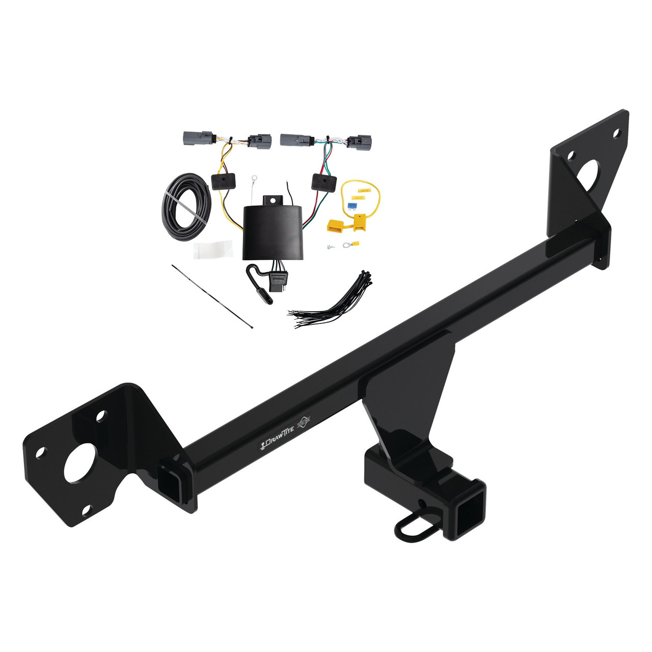 2020-2024 Buick Encore GX Draw-Tite Class 3 Trailer Hitch, 2 Inch Square Receiver Bundle w/ Plug-n-Play T-One Wiring Harness thumbnail 0