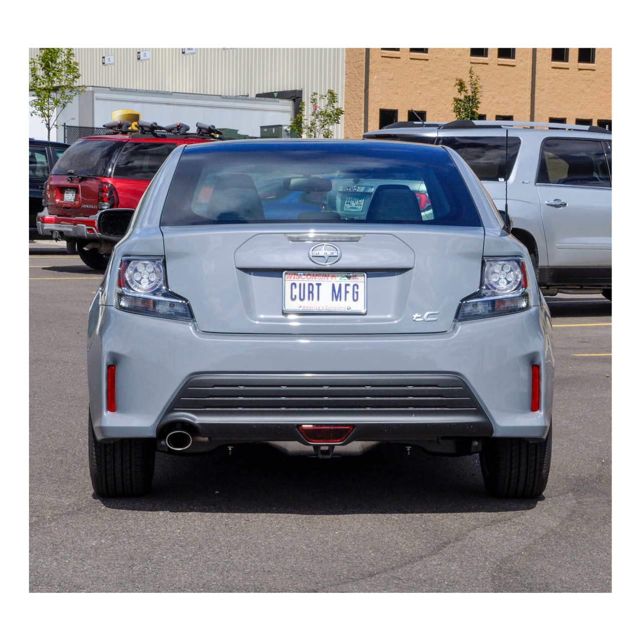 CURT 113753 Class 1 Trailer Hitch with Ball Mount, 1-1/4-In Receiver, Fits Select Scion tC thumbnail 7