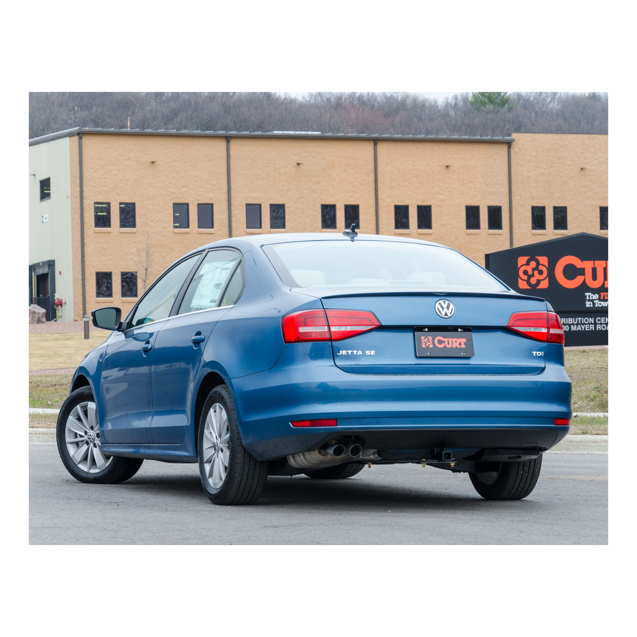 CURT 11410 Class 1 Trailer Hitch, 1-1/4-Inch Receiver, Fits Select Volkswagen Jetta thumbnail 5