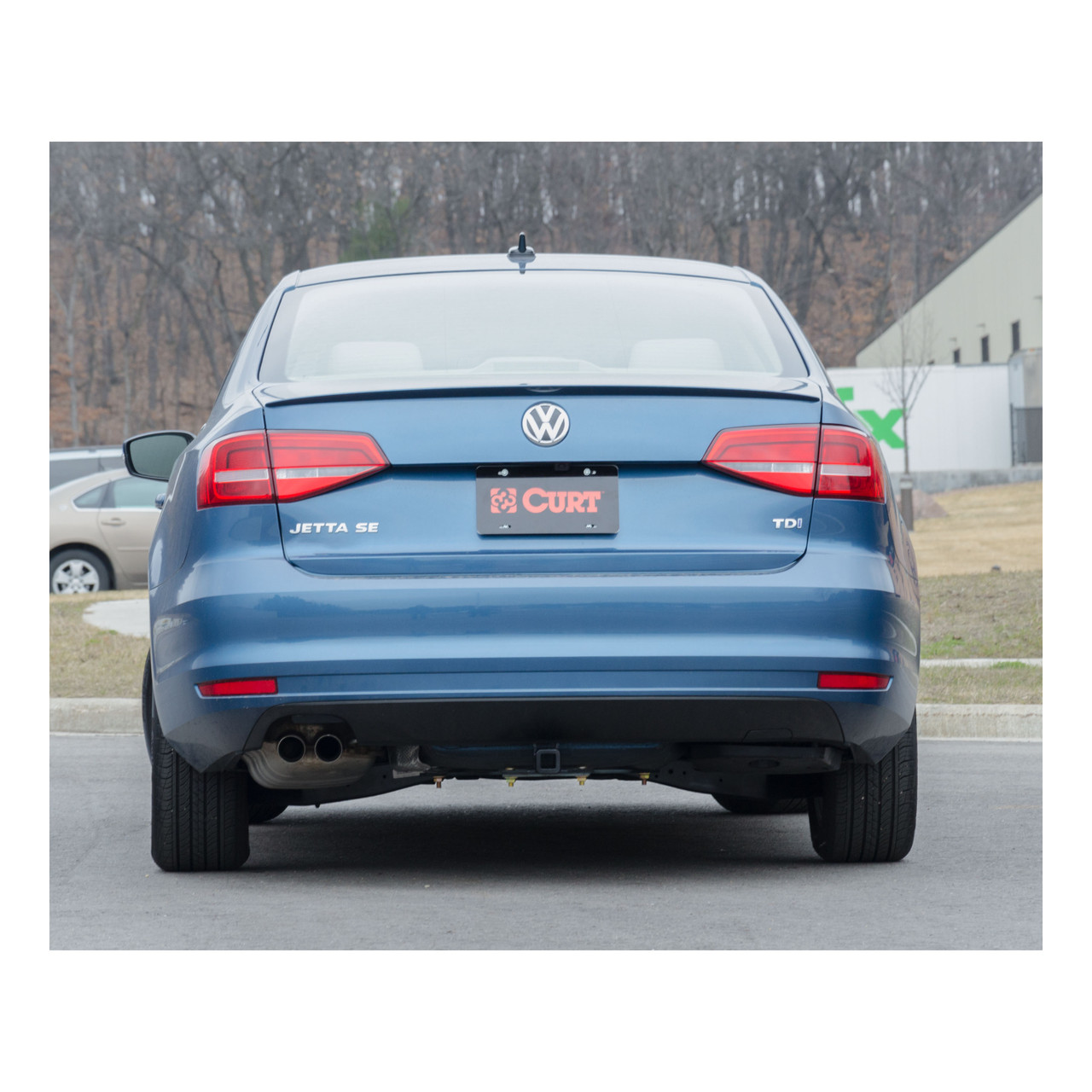 CURT 11410 Class 1 Trailer Hitch, 1-1/4-Inch Receiver, Fits Select Volkswagen Jetta thumbnail 6