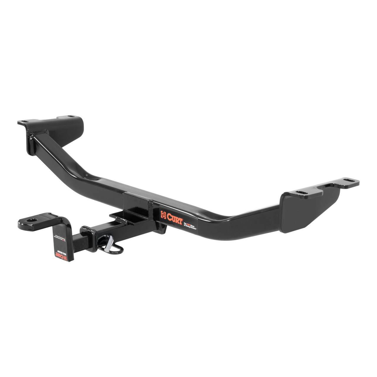 CURT 120833 Class 2 Trailer Hitch with Ball Mount, 1-1/4-In Receiver, Fits Select Acura RDX thumbnail 0