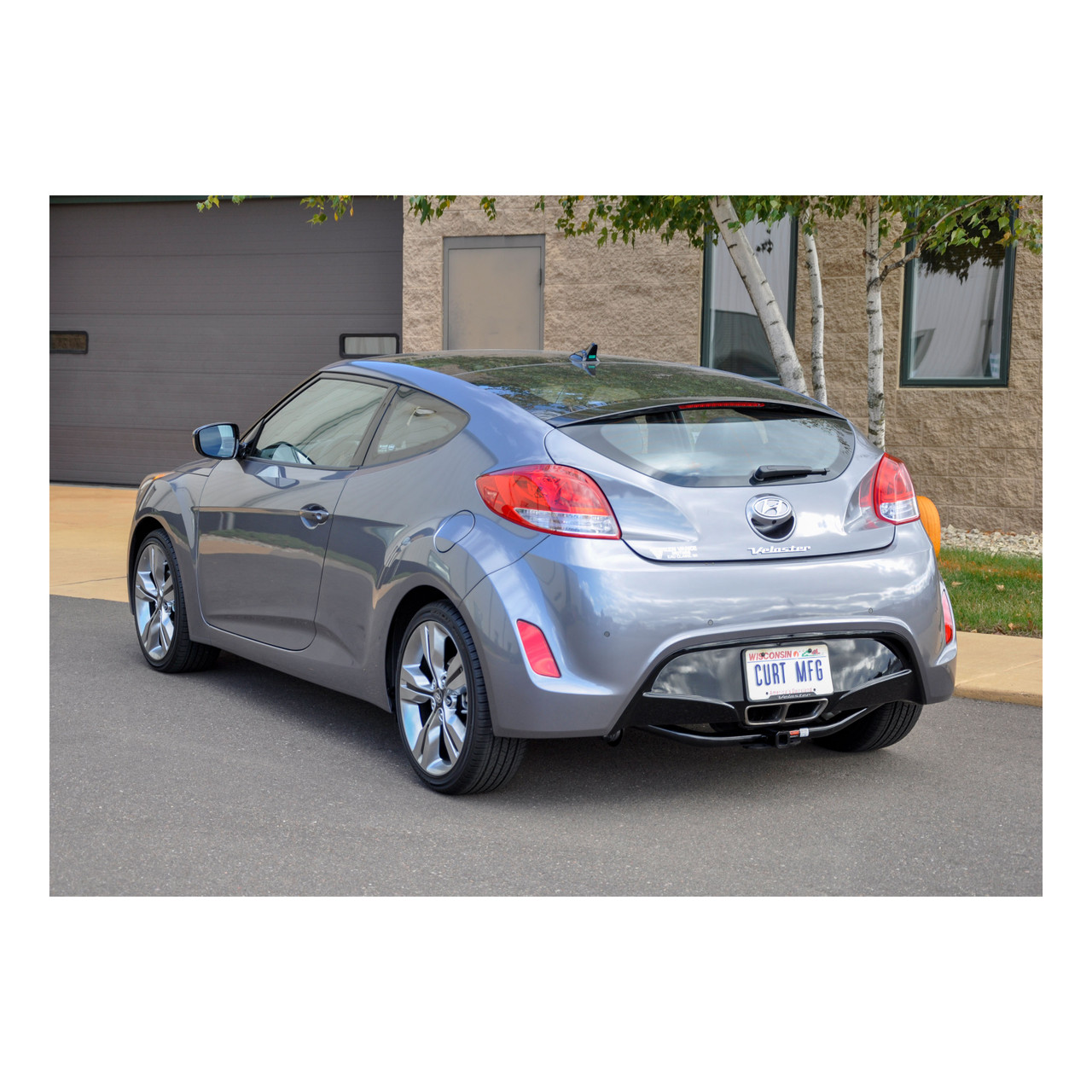 CURT 112543 Class 1 Trailer Hitch with Ball Mount, 1-1/4-In Receiver, Fits Select Hyundai Veloster thumbnail 6