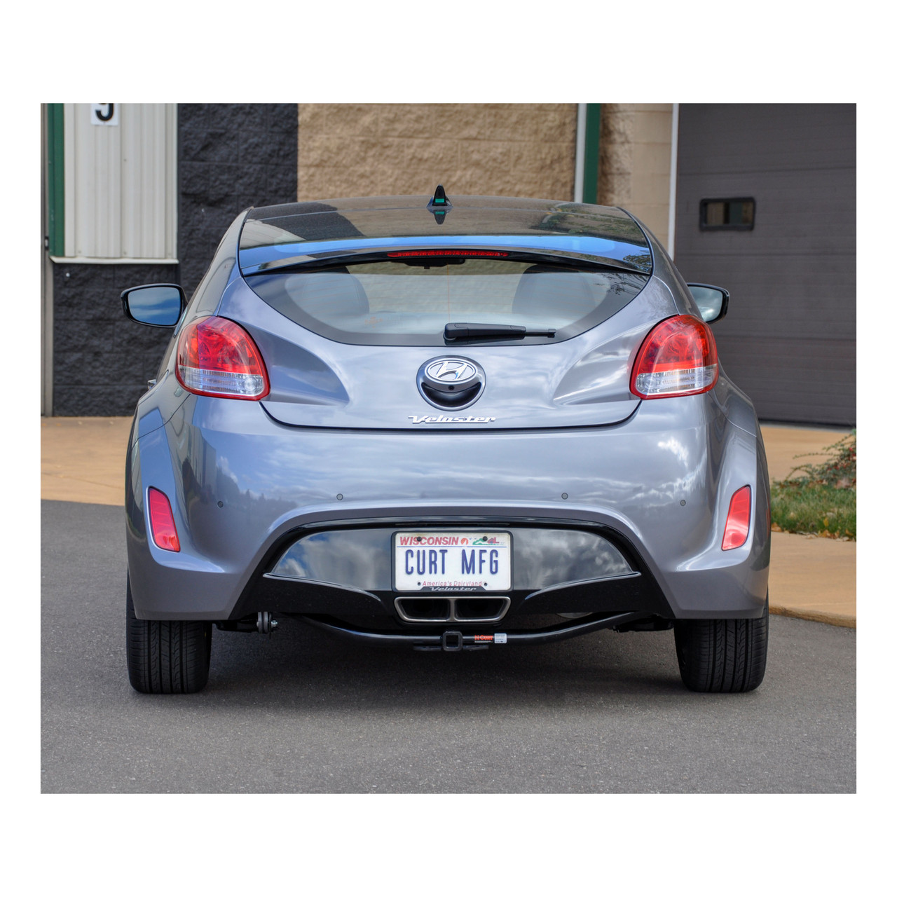 CURT 112543 Class 1 Trailer Hitch with Ball Mount, 1-1/4-In Receiver, Fits Select Hyundai Veloster thumbnail 7