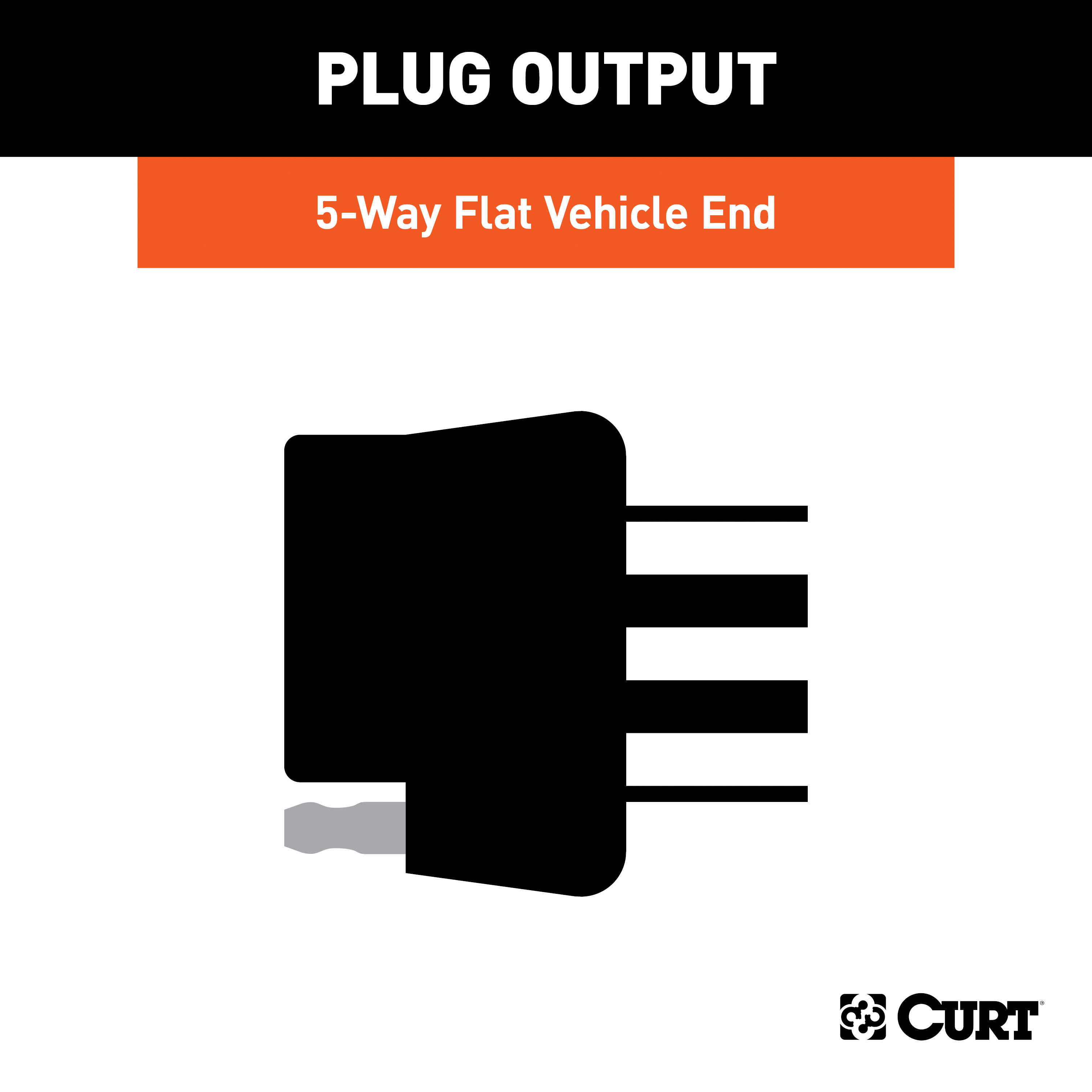 CURT 56510 Vehicle-Side Custom 5-Wire Trailer Wiring Harness, Fits Select Chevrolet Colorado, GMC Canyon, Isuzu I-Series thumbnail 2