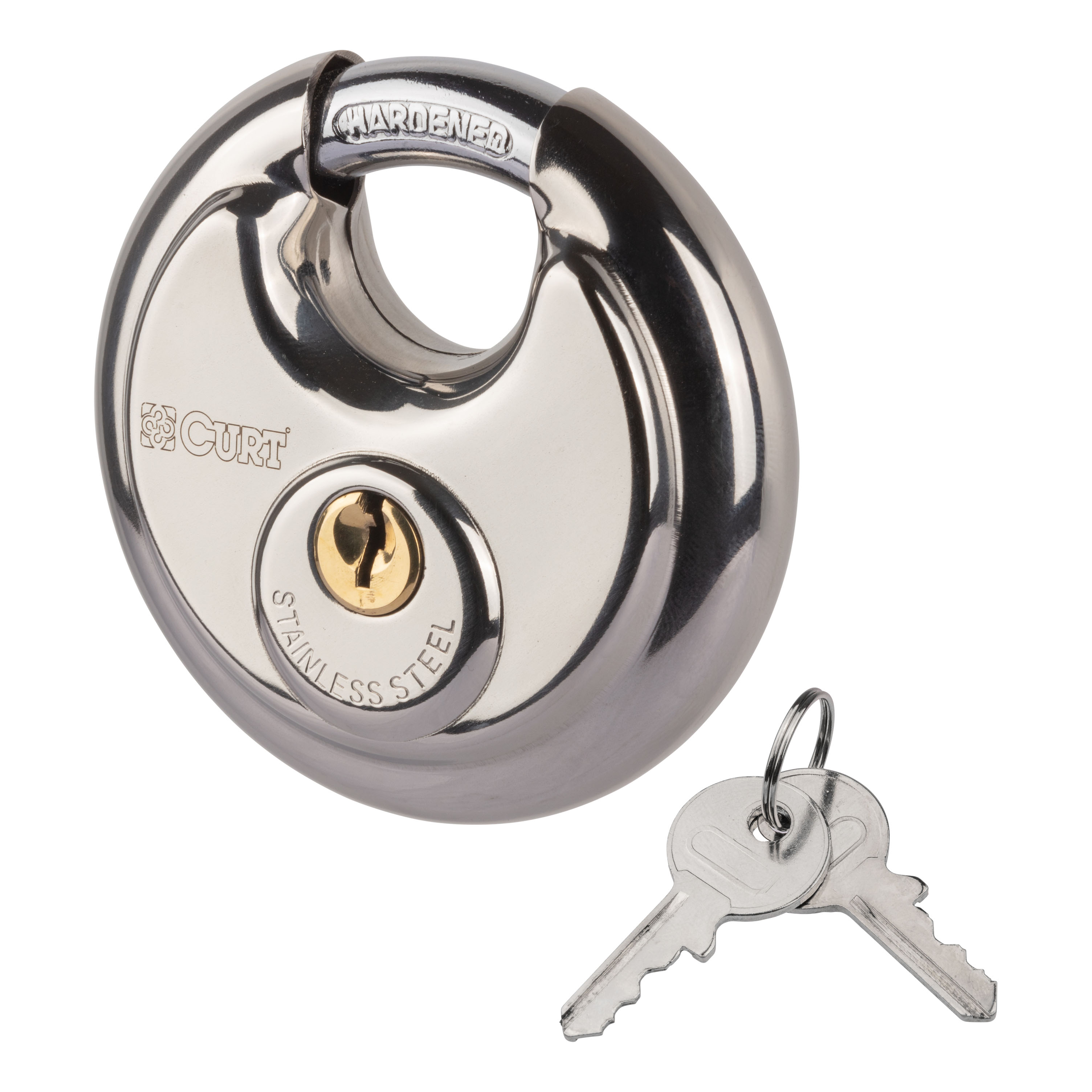 CURT Stainless Steel Disc Lock 23084 thumbnail 0