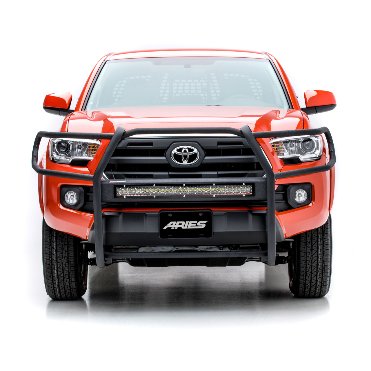 ARIES P2068 Pro Series Black Steel Grille Guard, No-Drill, Select Toyota Tacoma thumbnail 10