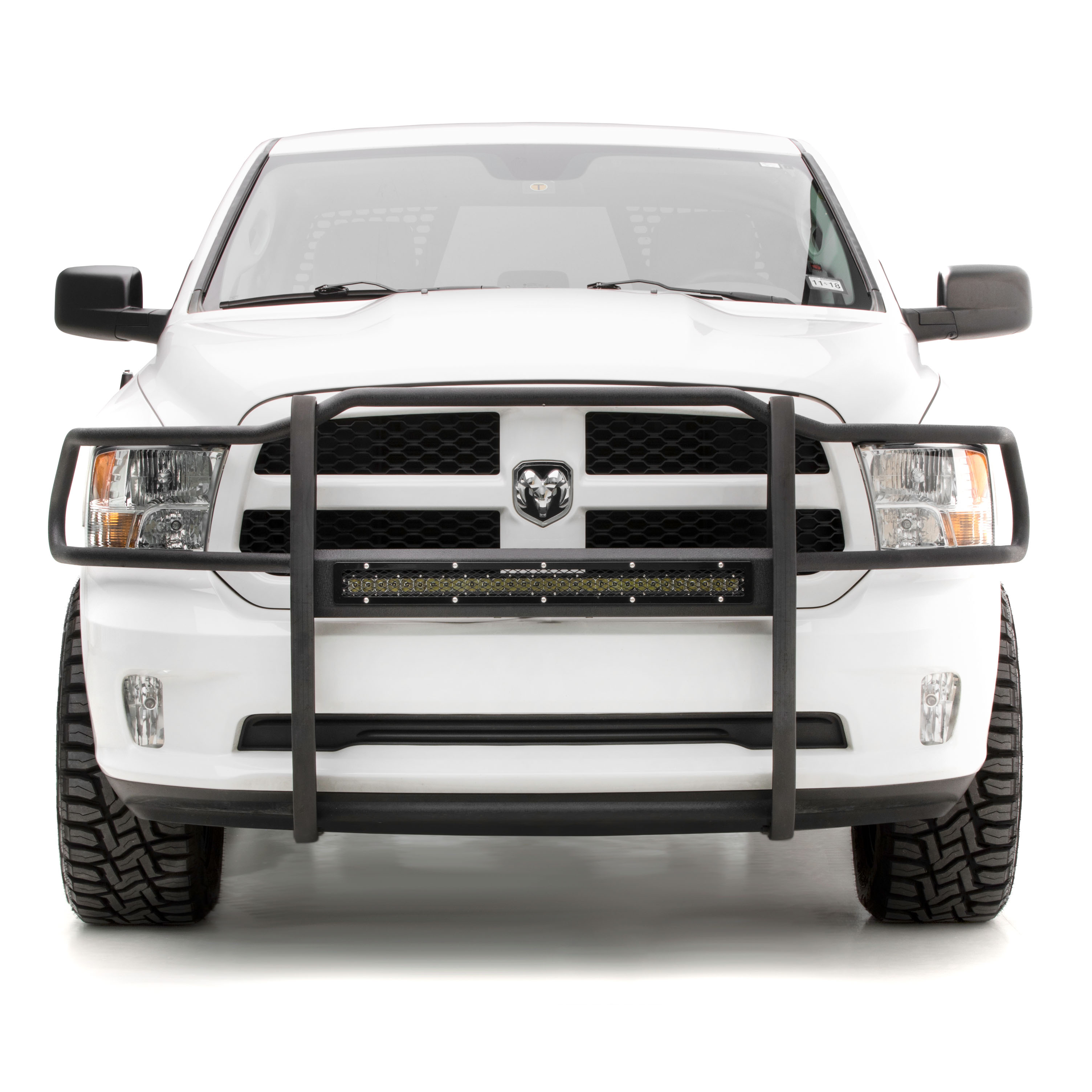 ARIES P5056 Pro Series Black Steel Grille Guard, No-Drill, Select Dodge, Ram 2500, 3500 thumbnail 10