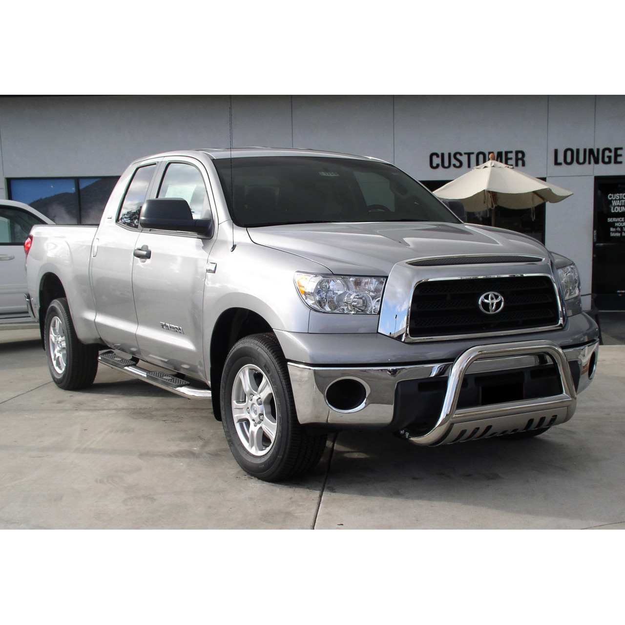 ARIES S222013-2 4-Inch Oval Polished Stainless Steel Nerf Bars, Select Toyota Tundra thumbnail 8