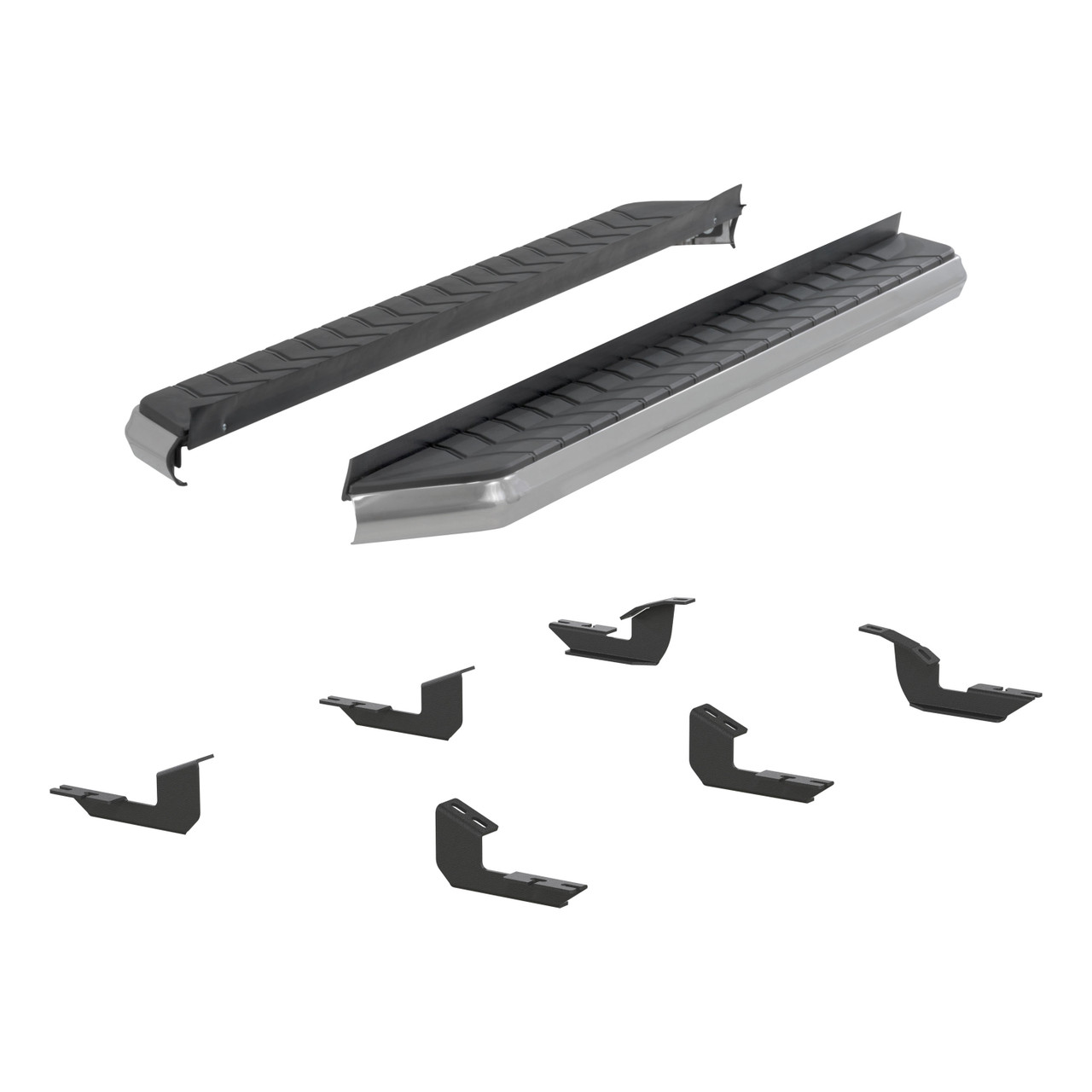 ARIES 2051027 AeroTread 5 x 67-Inch Polished Stainless SUV Running Boards, Select Toyota 4Runner thumbnail 2