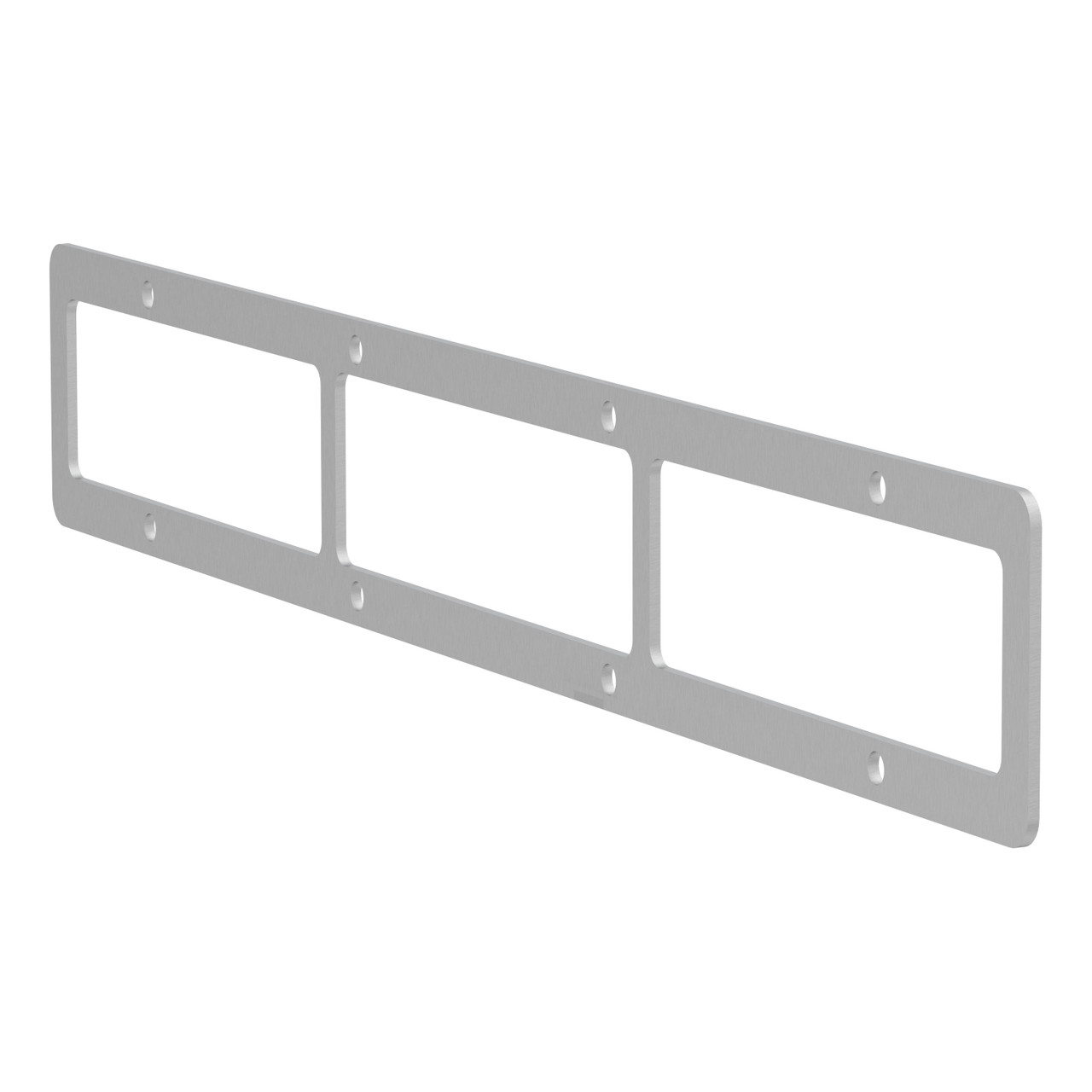 ARIES PJ20OS Pro Series 20-Inch Brushed Stainless Steel Grille Guard Light Bar Cover Plate thumbnail 0
