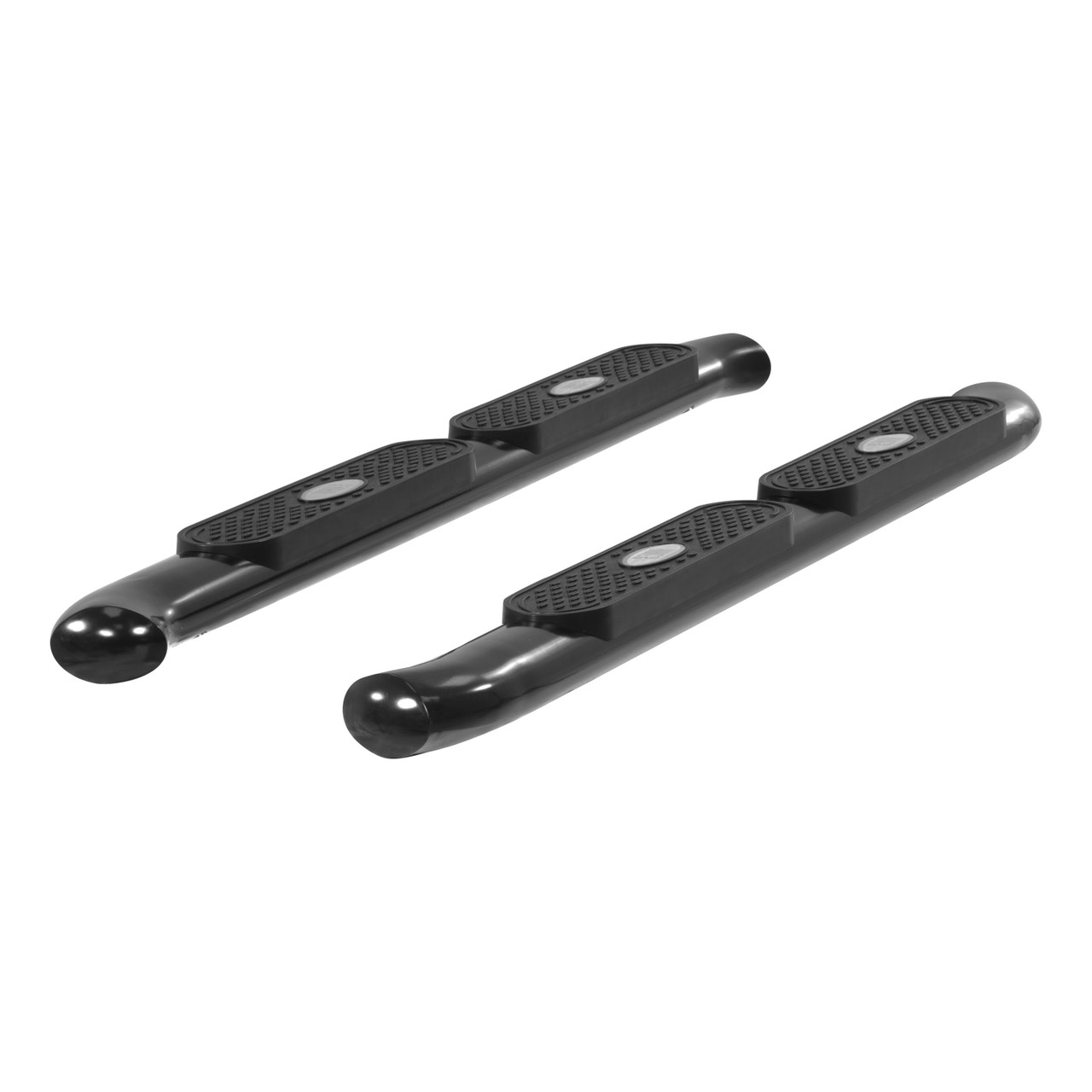 ARIES S222008 4-Inch Oval Black Steel Nerf Bars, Select Toyota Tacoma thumbnail 1