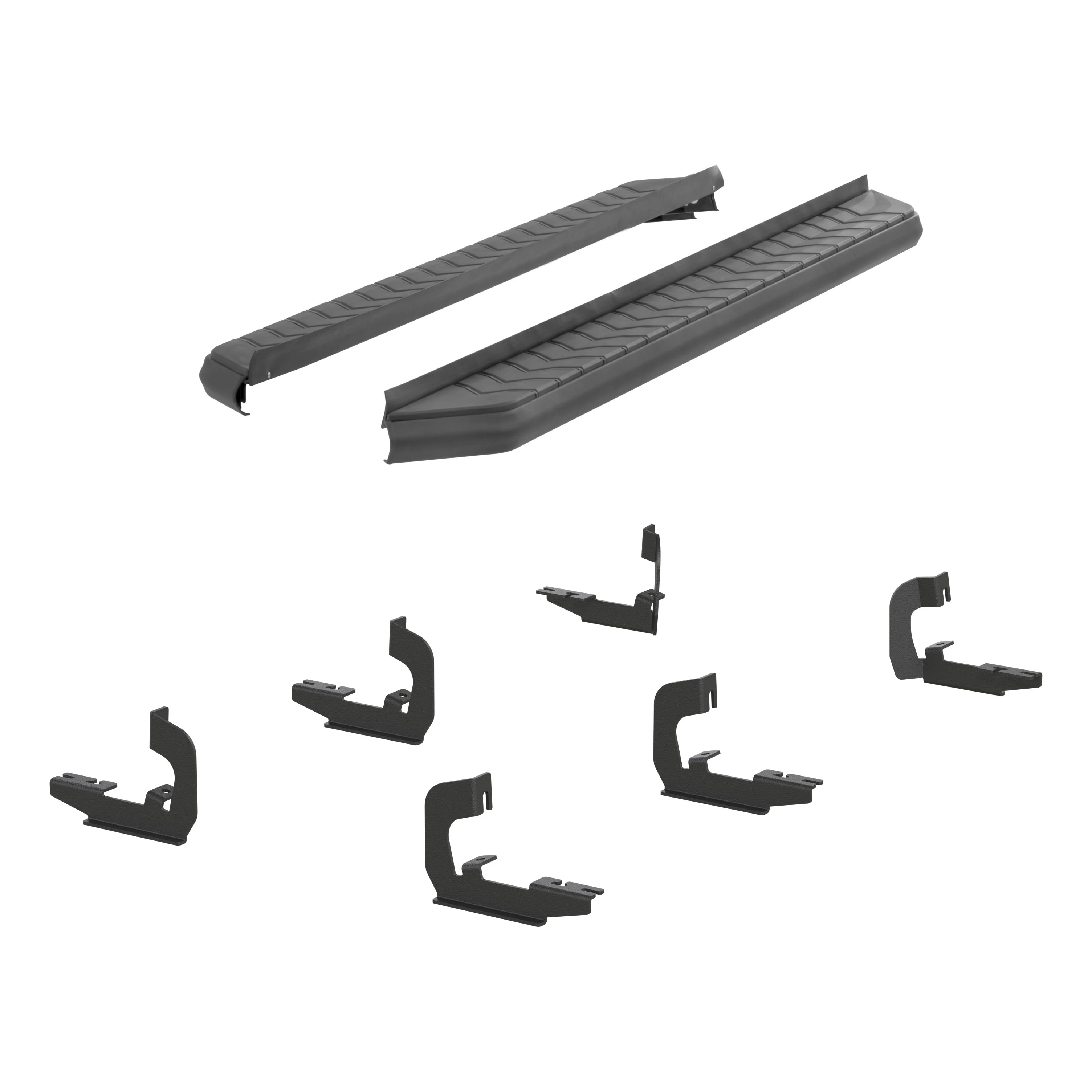 ARIES 2061004 AeroTread 5 x 76-Inch Black Stainless SUV Running Boards, Select Cadillac Escalade, Chevrolet Tahoe, GMC Yukon thumbnail 0