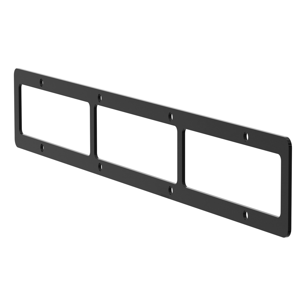 ARIES PJ20OB Pro Series 20-Inch Black Steel Grille Guard Light Bar Cover Plate thumbnail 0