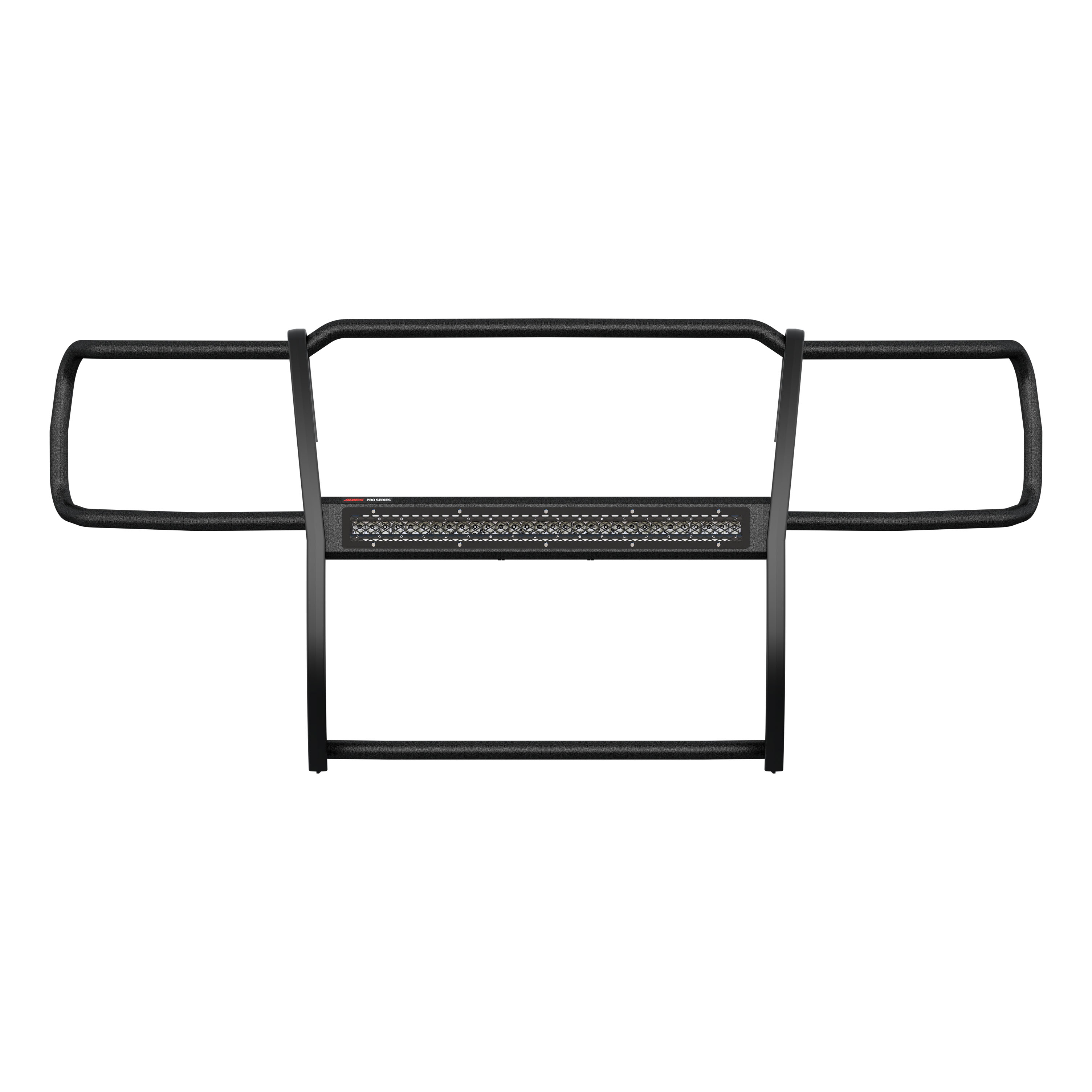 ARIES 2170024 Pro Series Black Steel Grille Guard with Light Bar, Select Chevrolet Silverado 1500 thumbnail 2