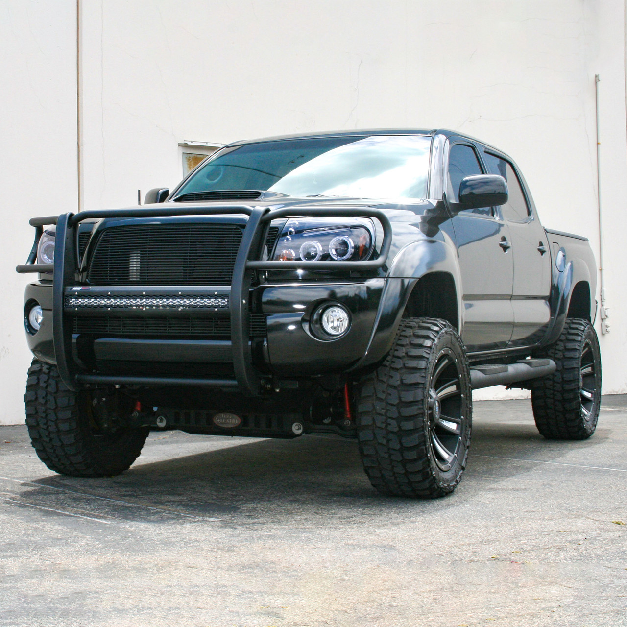 ARIES 2170001 Pro Series Black Steel Grille Guard with Light Bar, Select Toyota Tacoma thumbnail 10