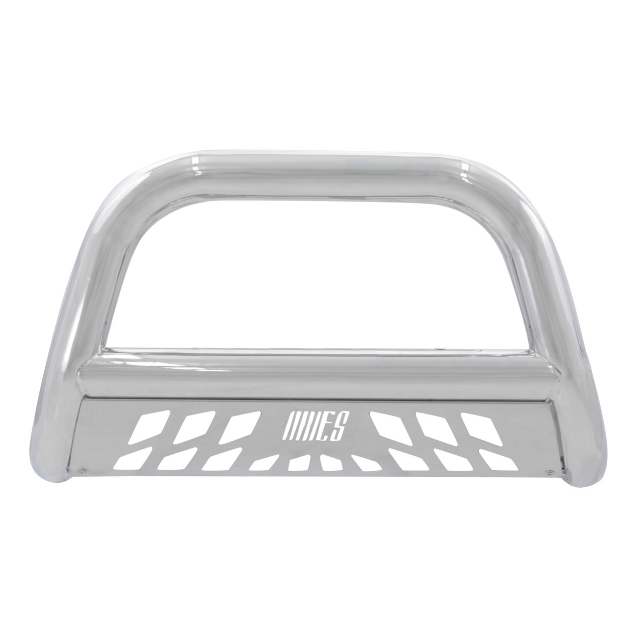 ARIES 45-4012 Big Horn 4-Inch Polished Stainless Steel Bull Bar, Select Chevrolet Silverado, GMC Sierra 1500 thumbnail 2