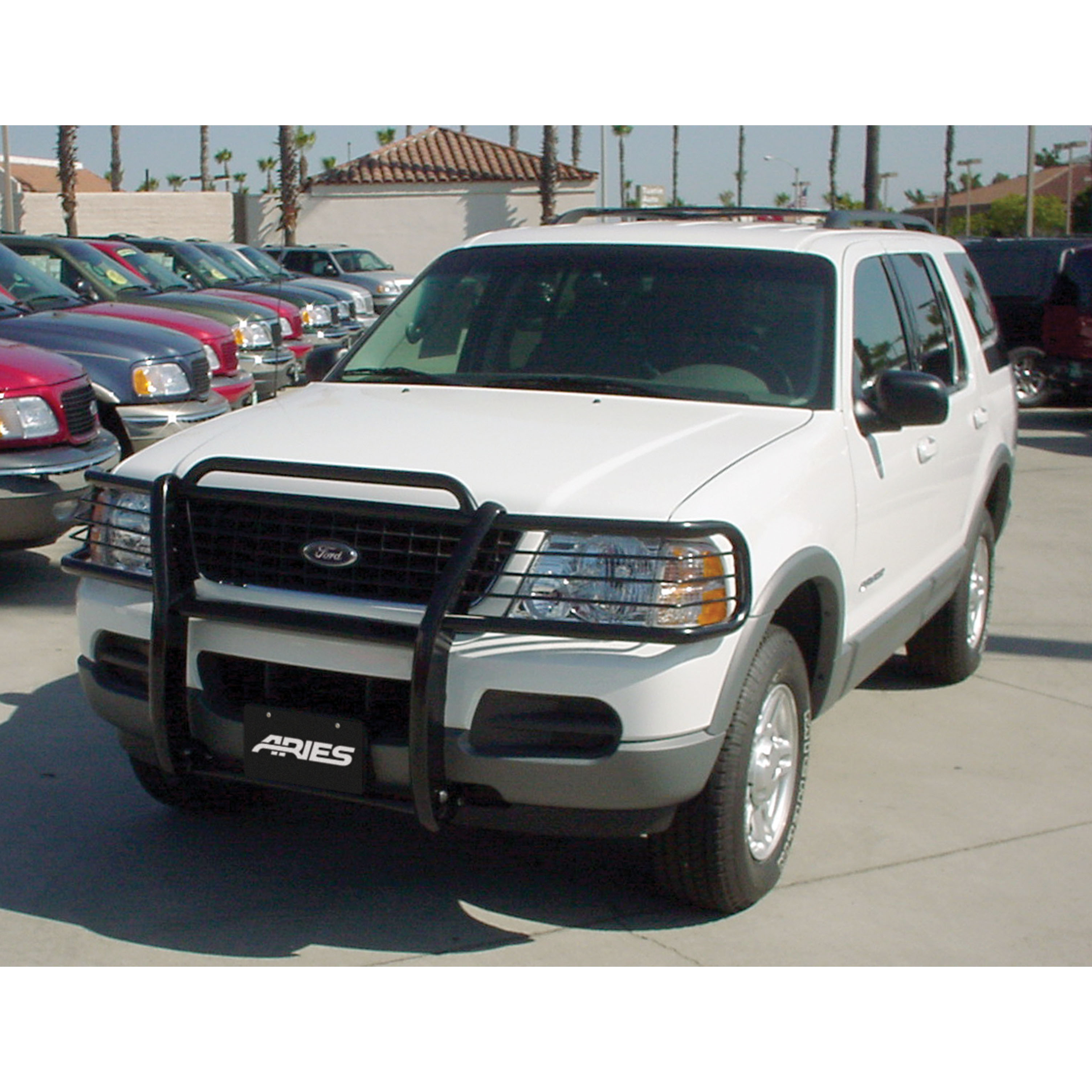 ARIES 3052 1-1/2-Inch Black Steel Grille Guard, No-Drill, Select Ford Explorer thumbnail 7