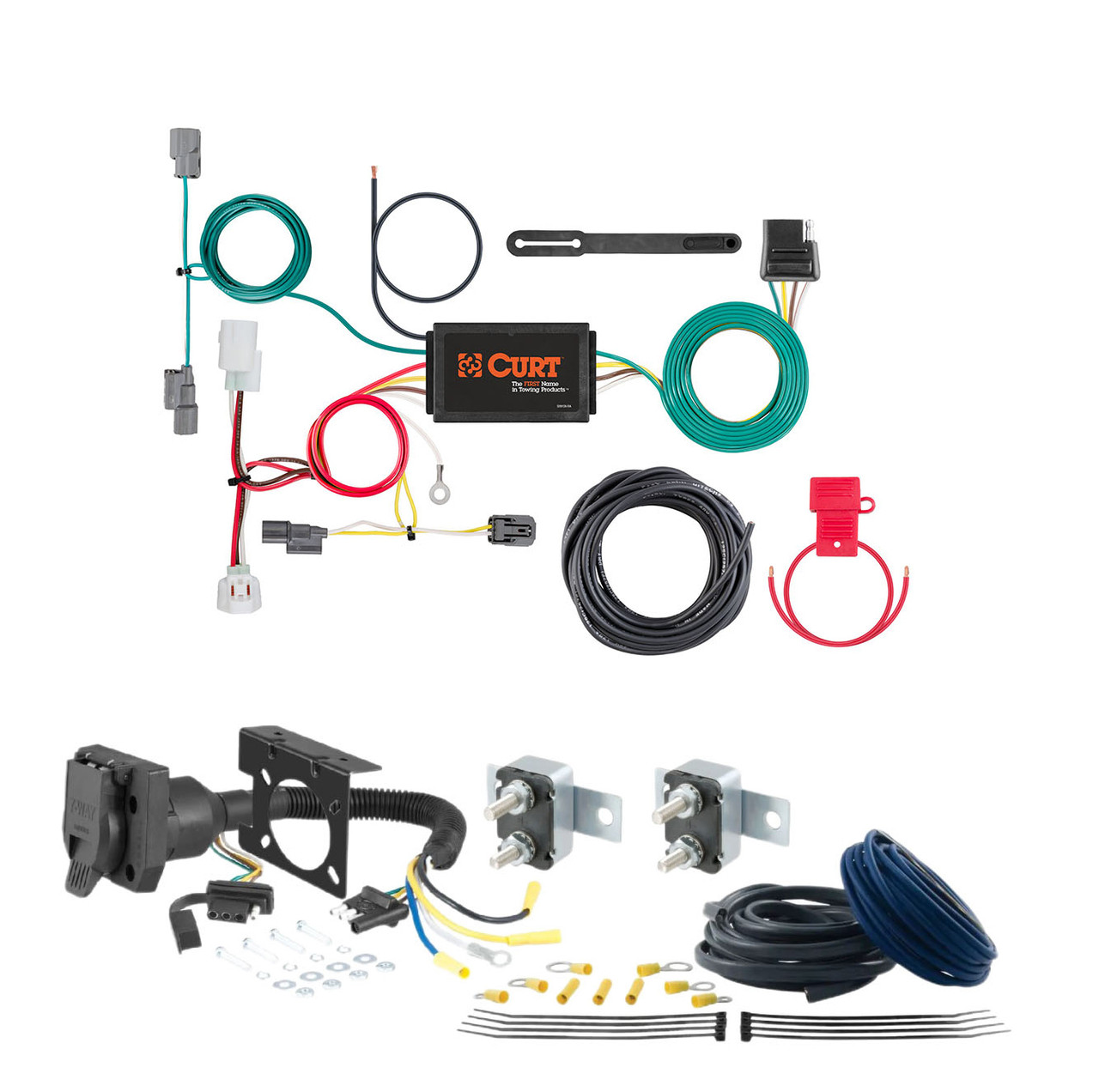 15 - 17 Lexus NX200t CURT Trailer Brake Controller 7-Way Upgrade Kit  7WK1688 thumbnail 0