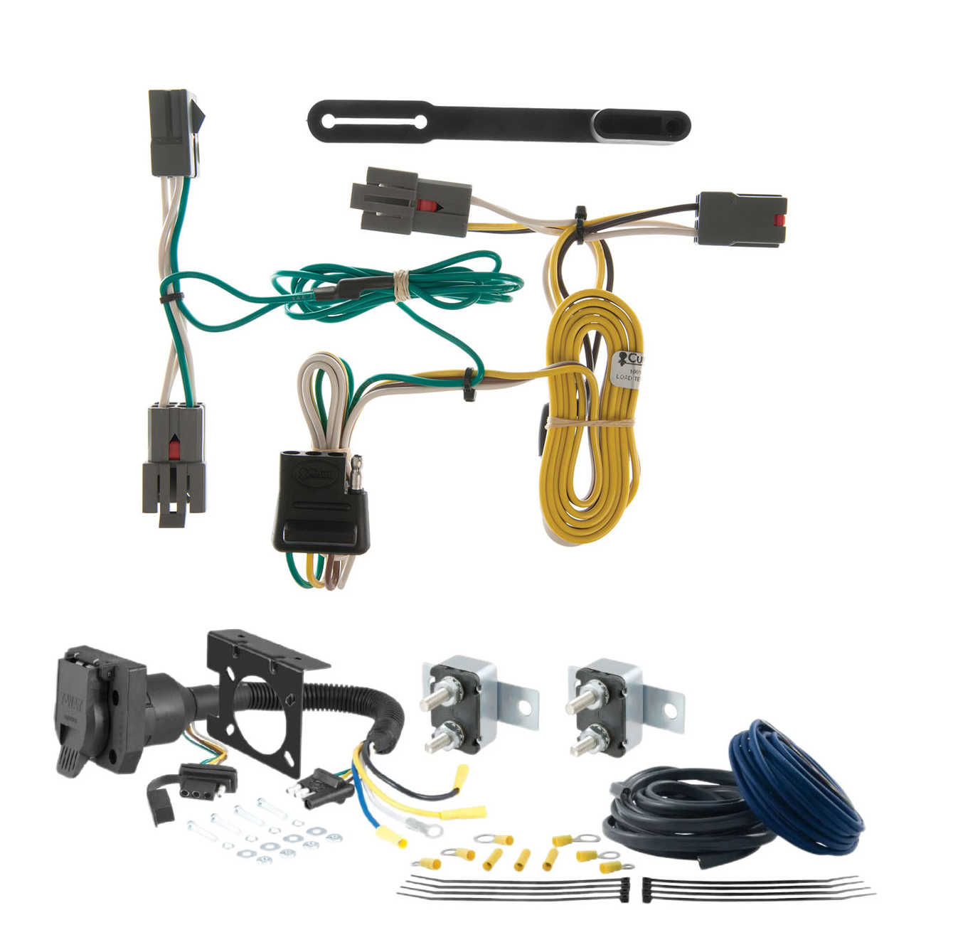 94 - 08 Mazda B4000 00 - 05 models are no drill CURT Trailer Brake Controller 7-Way Upgrade Kit  7WK1793 thumbnail 0