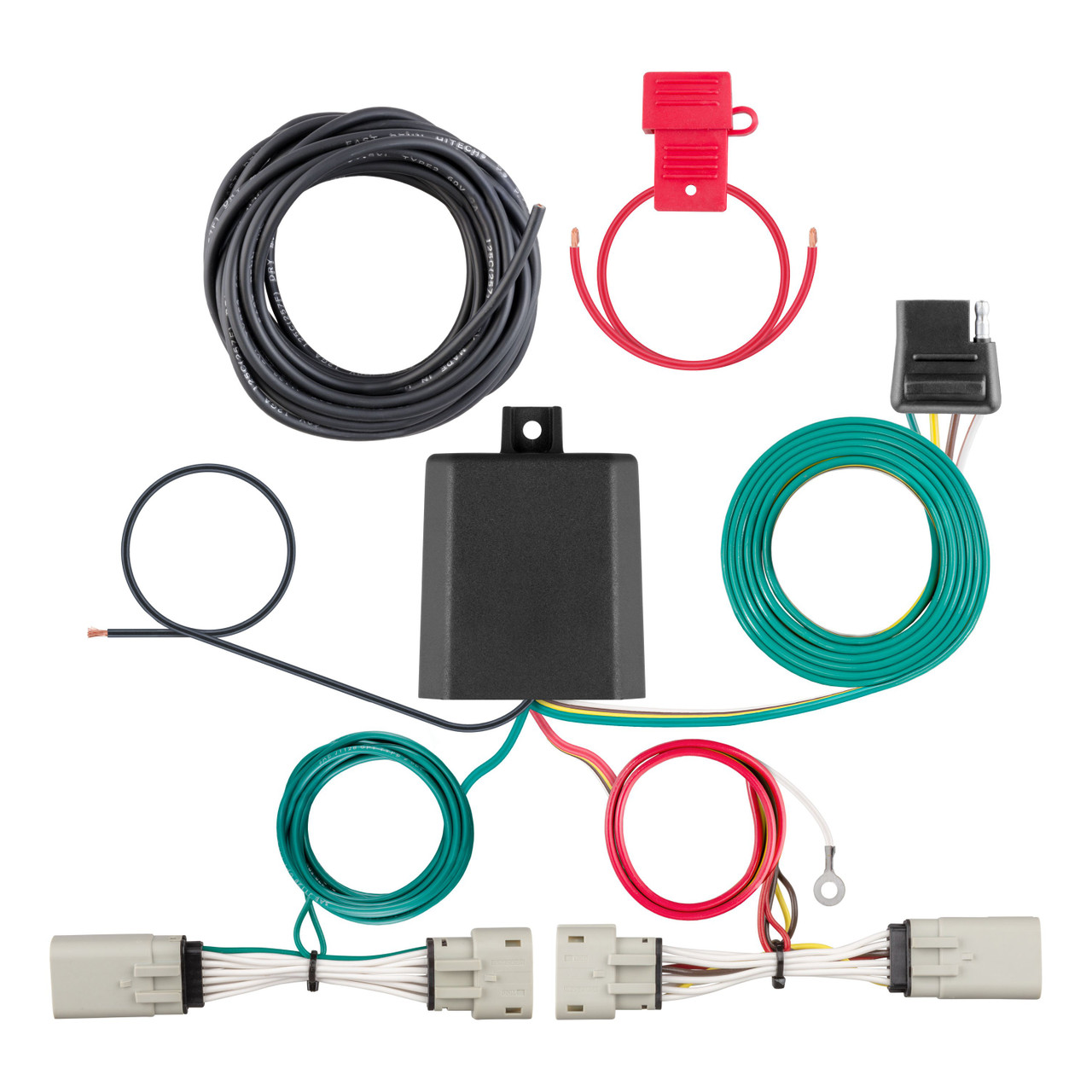 21 - 23 Ford F-150 With factory receiver CURT Trailer Brake Controller 7-Way Upgrade Kit  7WK852 thumbnail 1