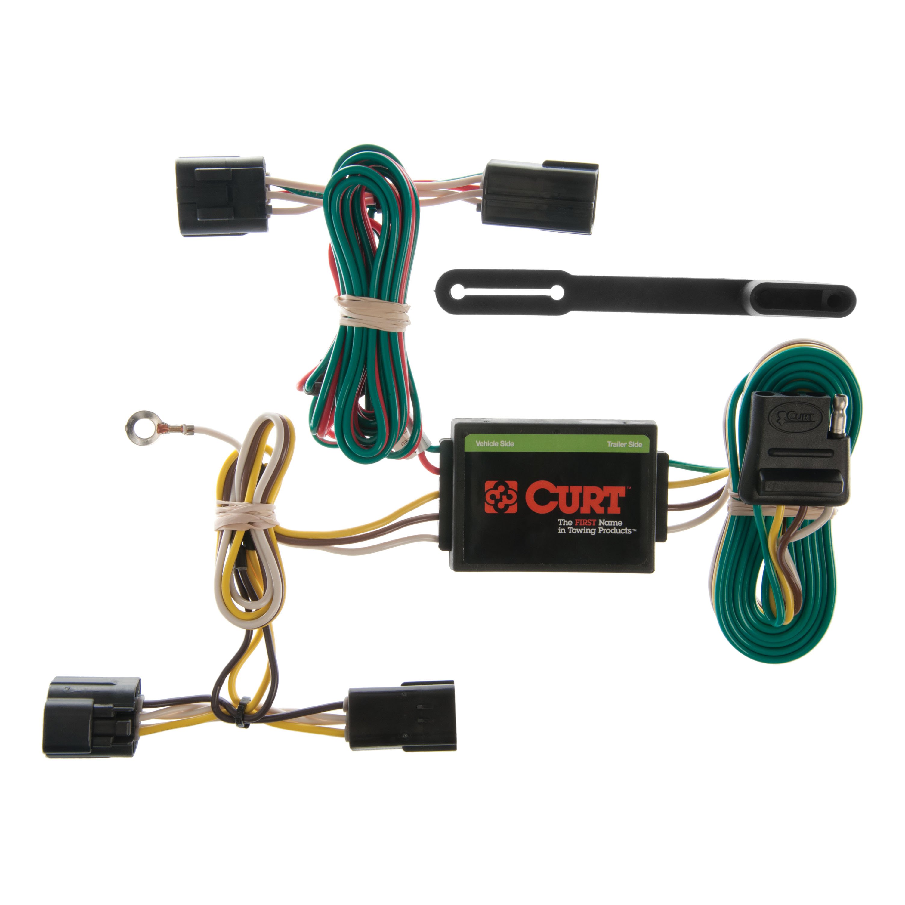 98 - 04 ISUZU Rodeo With under-vehicle spare, excluding 3.5L CURT Trailer Brake Controller 7-Way Upgrade Kit  7WK1517 thumbnail 1