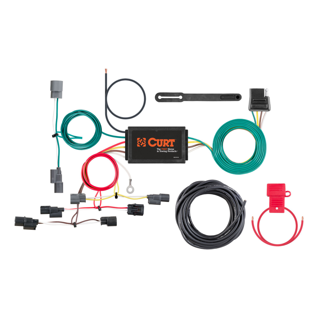 16 - 21 HONDA Sedan, excluding center exhaust CURT Trailer Brake Controller 7-Way Upgrade Kit  7WK1341 thumbnail 1