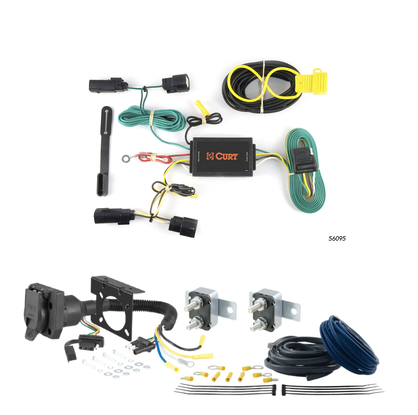 10 - 17 GMC Terrain CURT Trailer Brake Controller 7-Way Upgrade Kit  7WK1304 thumbnail 0