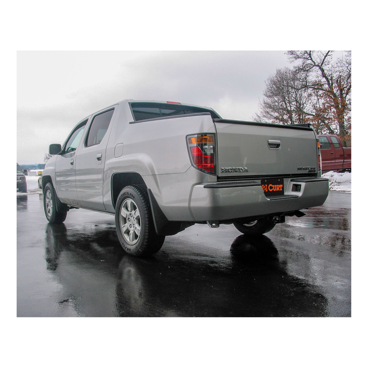 06 - 14 HONDA Ridgeline 2in. CURT Trailer Hitch + Ball Mount + Cover + Lock Kit HWA1389 thumbnail 6
