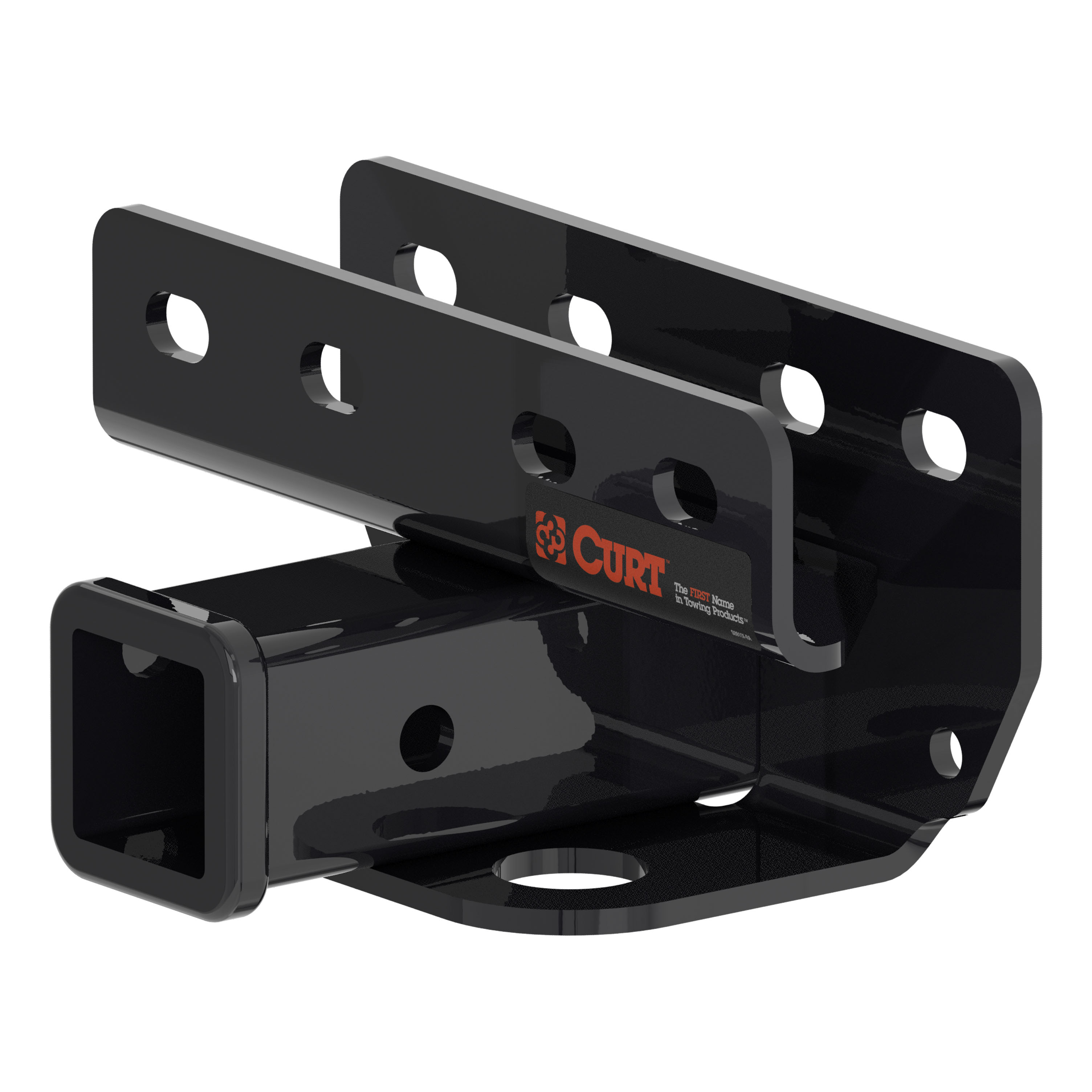 21 - 24 Ford Bronco Excluding factory receiver 2in. CURT Trailer Hitch + Ball Mount + Cover + Lock Kit HWA785 thumbnail 1
