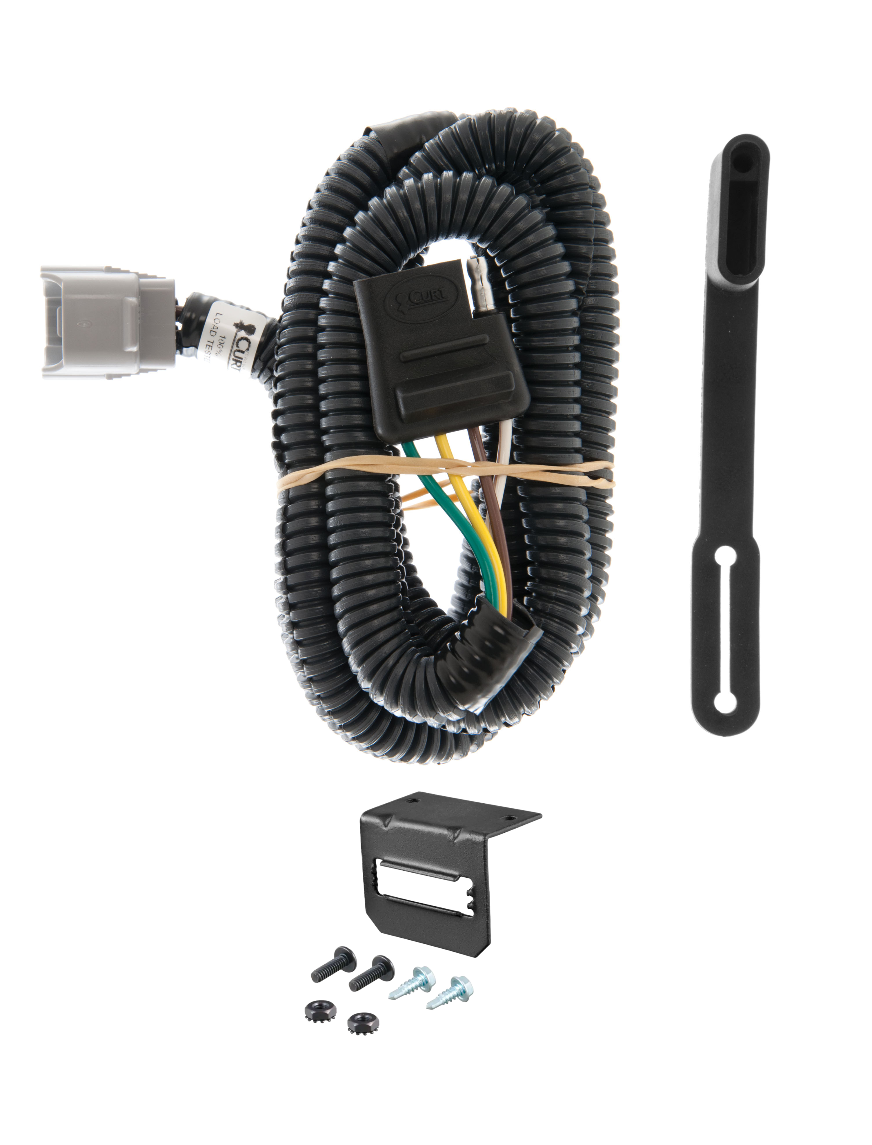 08-11 Lexus LX570 Factory equipped hitch. Electrical information only CURT 4-flat Plug and Play Trailer Wiring thumbnail 0