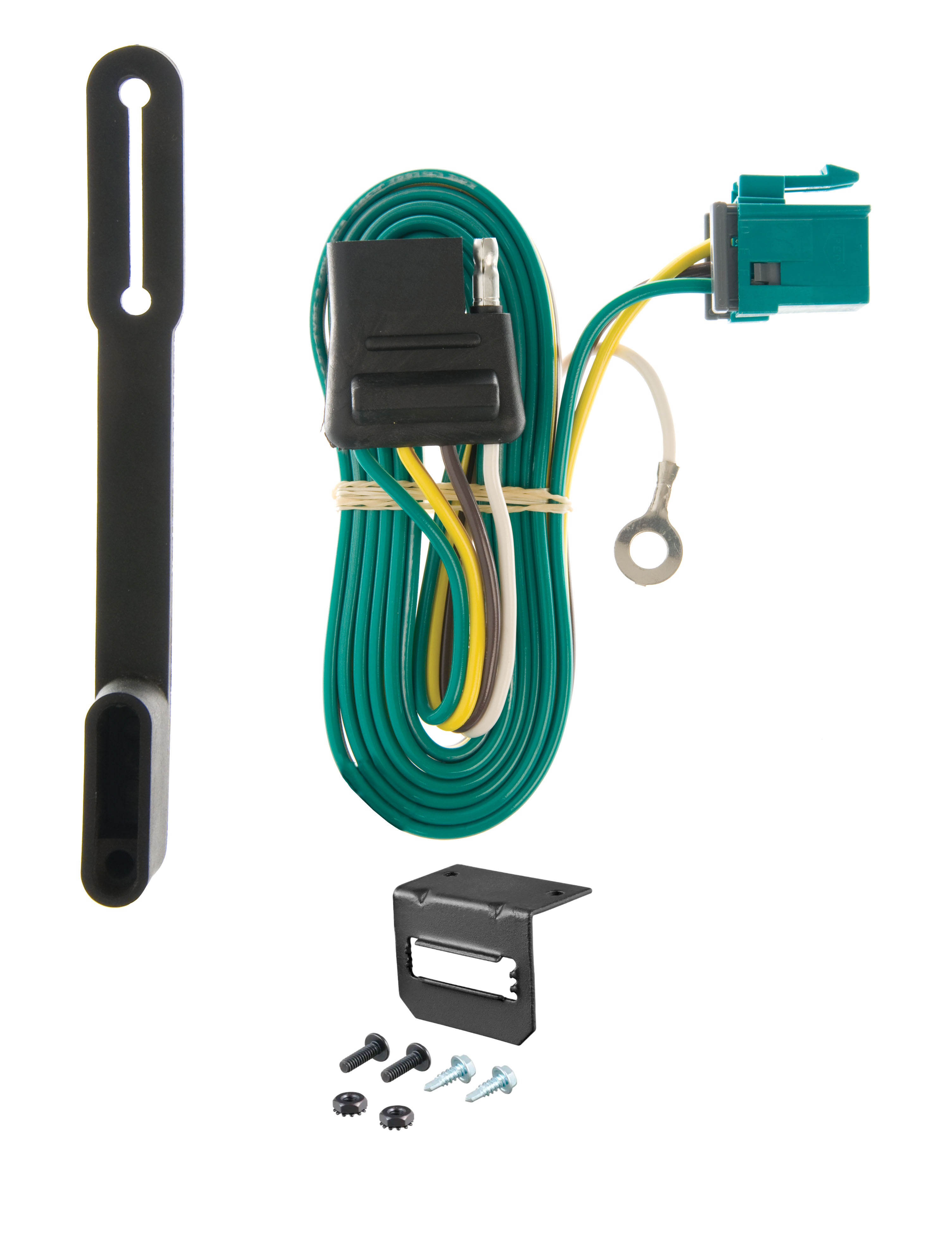 96-03 Chevrolet Express 3500 Excluding cutaway models CURT 4-flat Plug and Play Trailer Wiring thumbnail 0