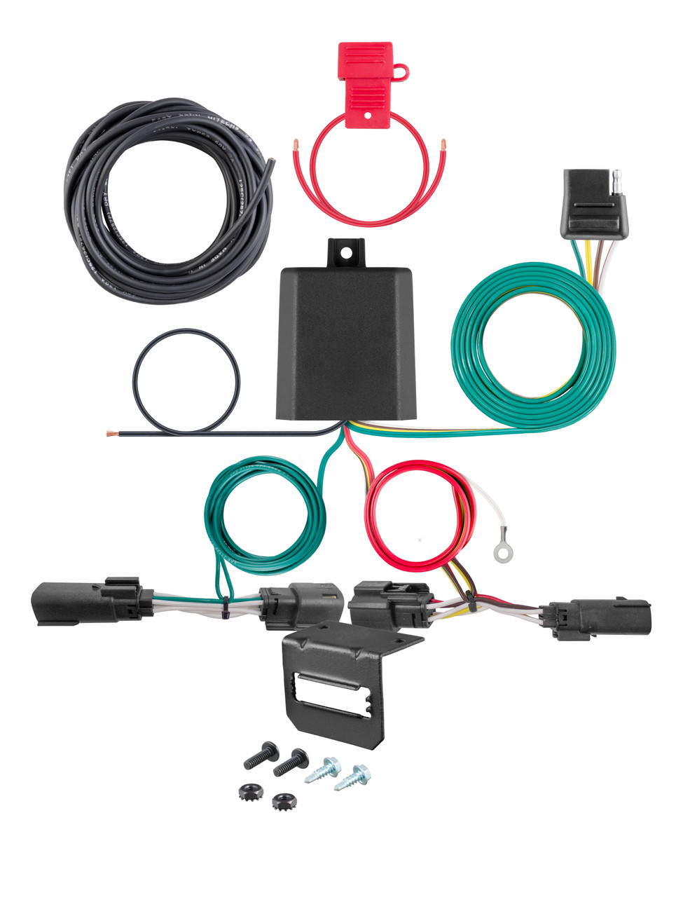 20-24 Buick Encore GX Excluding hands free liftgate CURT 4-flat Plug and Play Trailer Wiring thumbnail 0