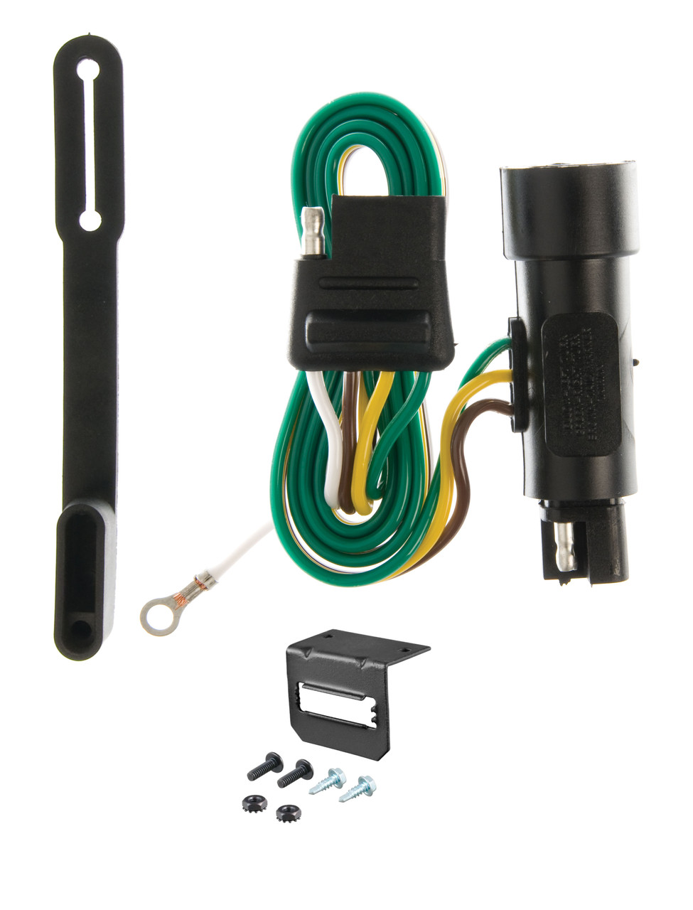 73-79 Ford F-150  With 10" drop bumper, old body CURT 4-flat Plug and Play Trailer Wiring thumbnail 0