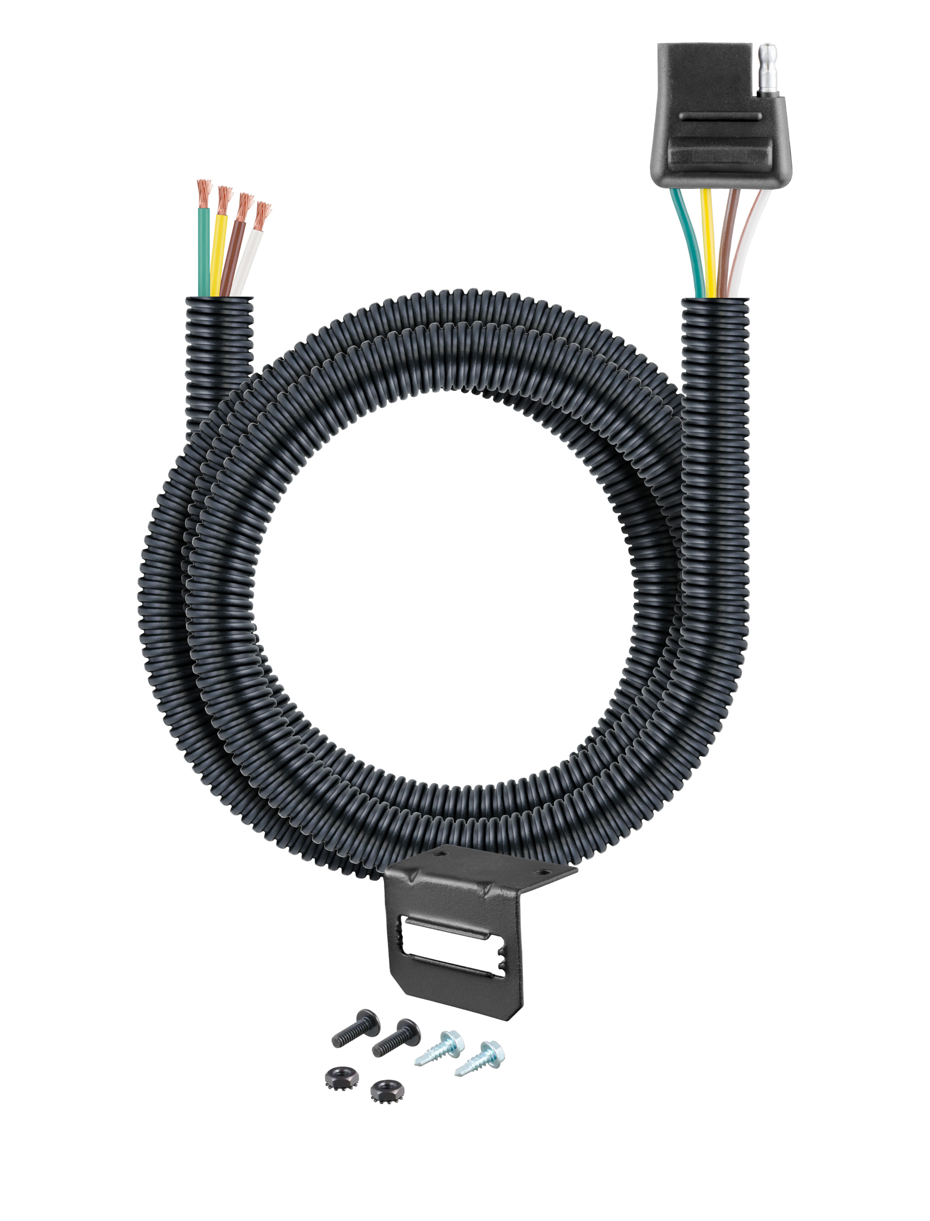 99-01 GMC Envoy CURT 4-flat Plug and Play Trailer Wiring thumbnail 0