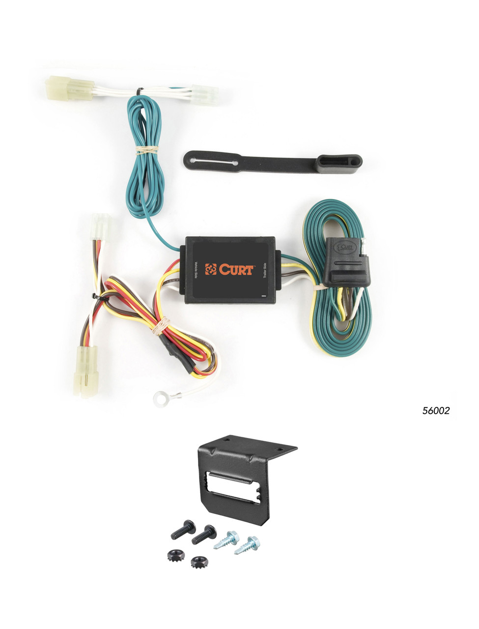 07-11 Suzuki SX4  Hatchback CURT 4-flat Plug and Play Trailer Wiring thumbnail 0