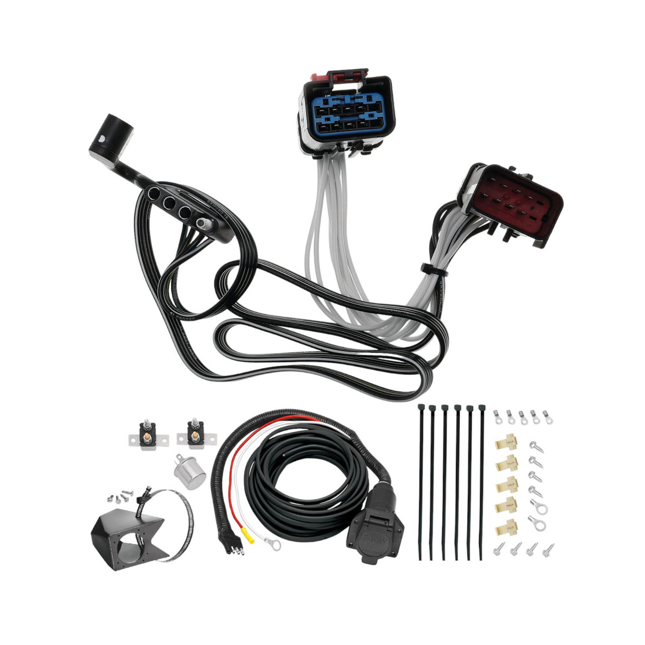 2001-2003 Dodge Ram 1500 Van  Tekonsha Custom 7-Way + Brake Controller Install Kit thumbnail 0