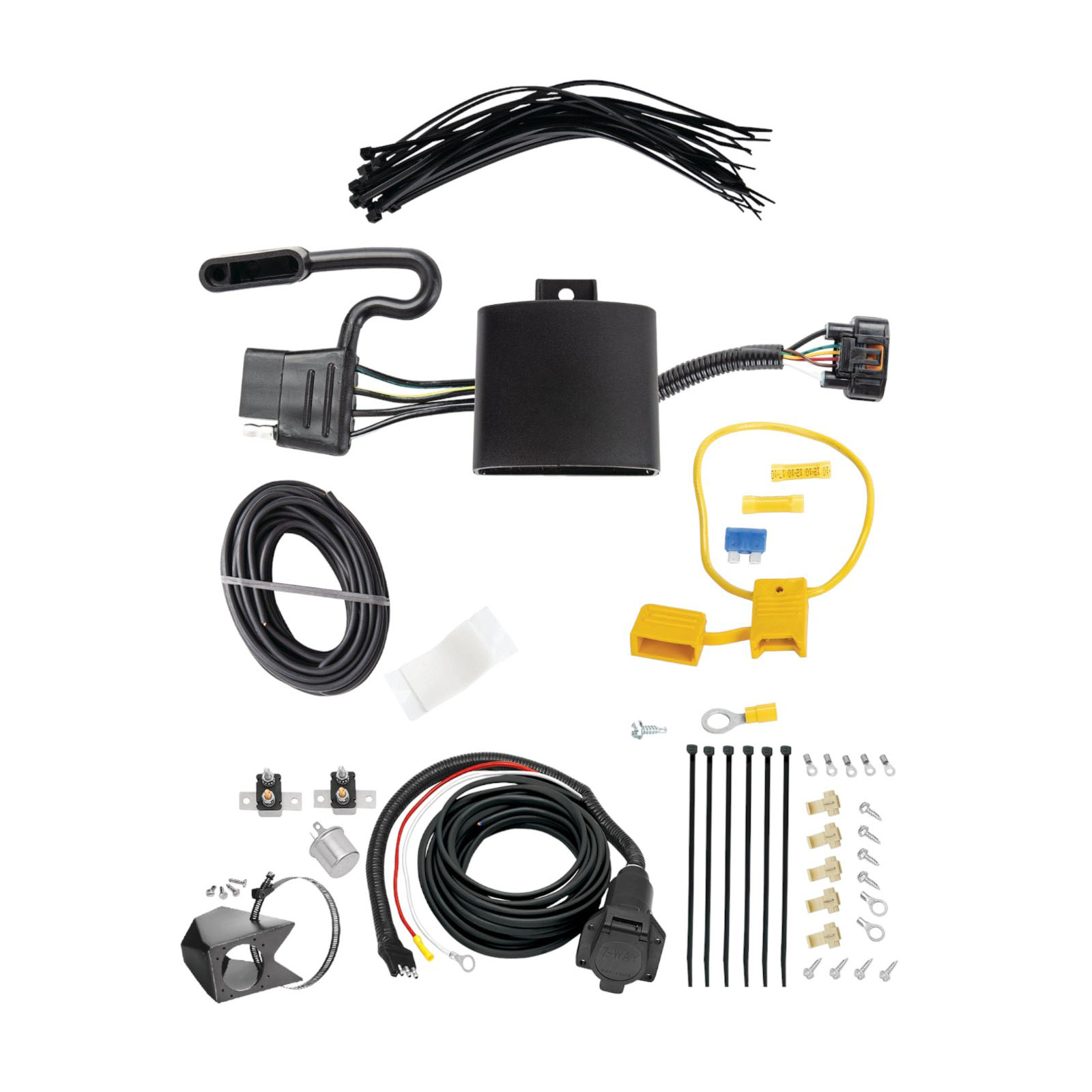 2022-2024 Hyundai Tucson  Tekonsha Custom 7-Way + Brake Controller Install Kit thumbnail 0