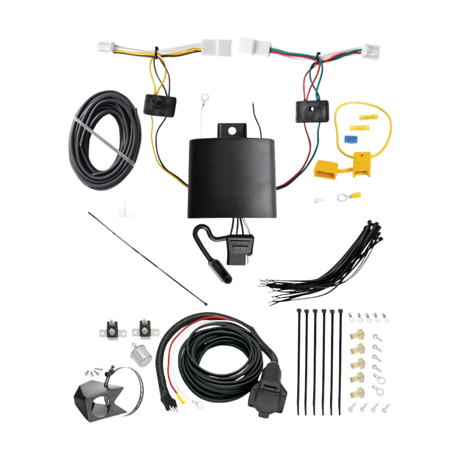 2022-2024 Lexus NX350  Tekonsha Custom 7-Way + Brake Controller Install Kit thumbnail 0