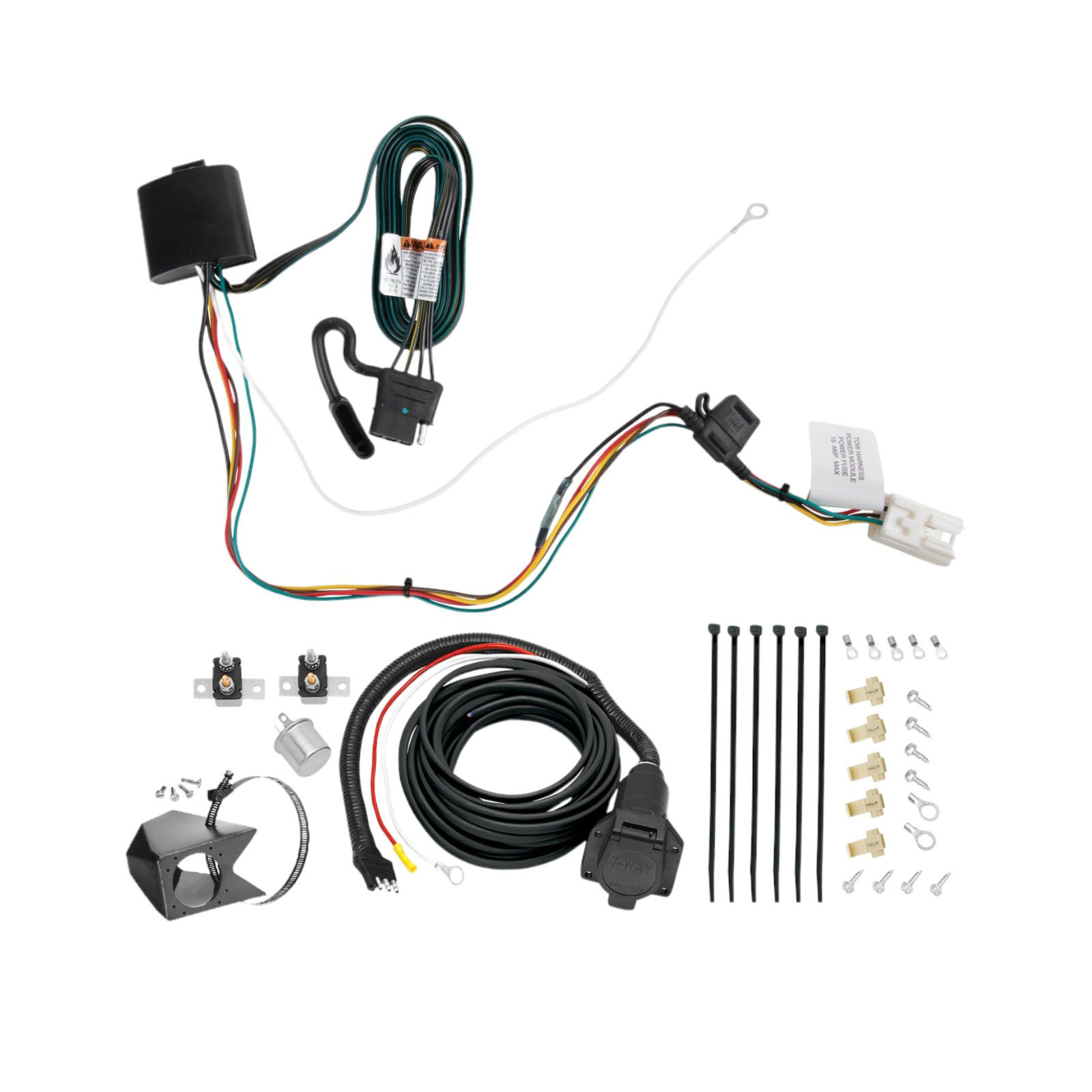 2022-2024 Mitsubishi Eclipse Cross  Tekonsha Custom 7-Way + Brake Controller Install Kit thumbnail 0
