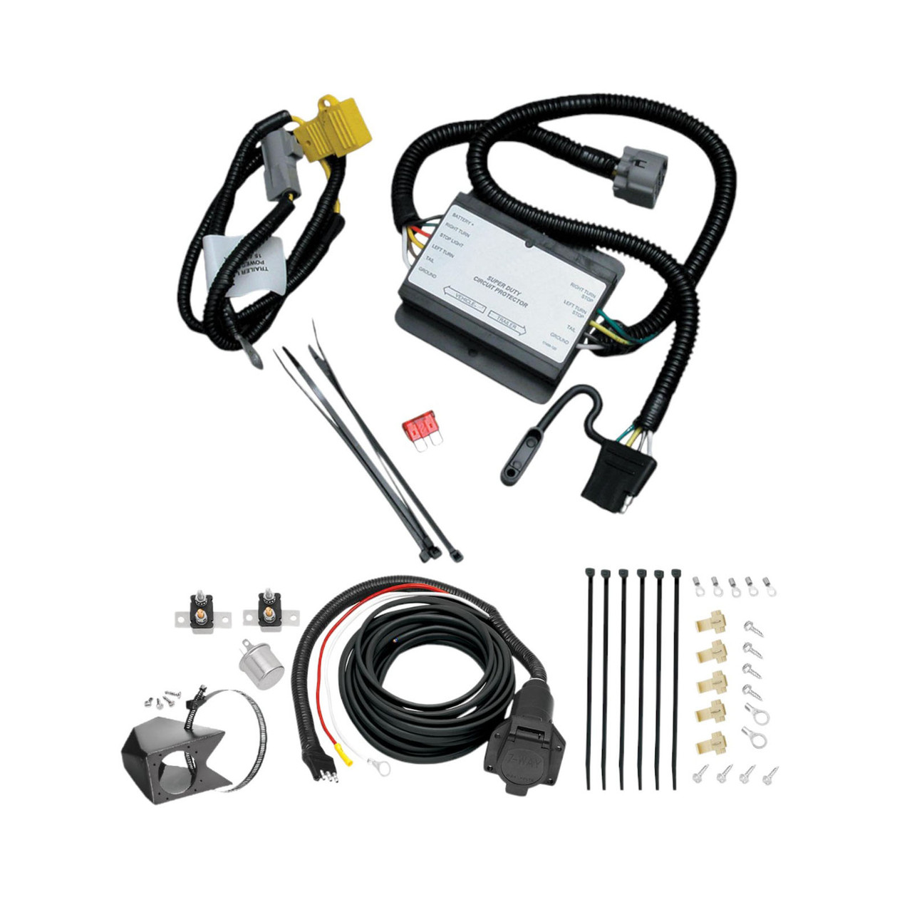 2000-2000 Toyota Tundra  Tekonsha Custom 7-Way + Brake Controller Install Kit thumbnail 0