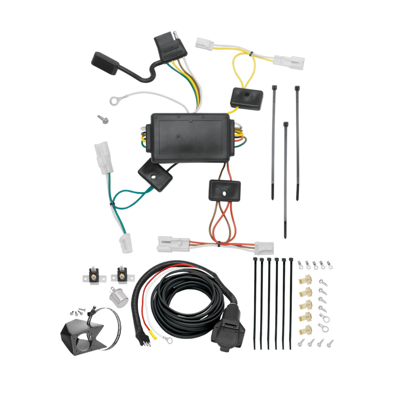 2003-2008 Pontiac Vibe  Tekonsha Custom 7-Way + Brake Controller Install Kit thumbnail 0